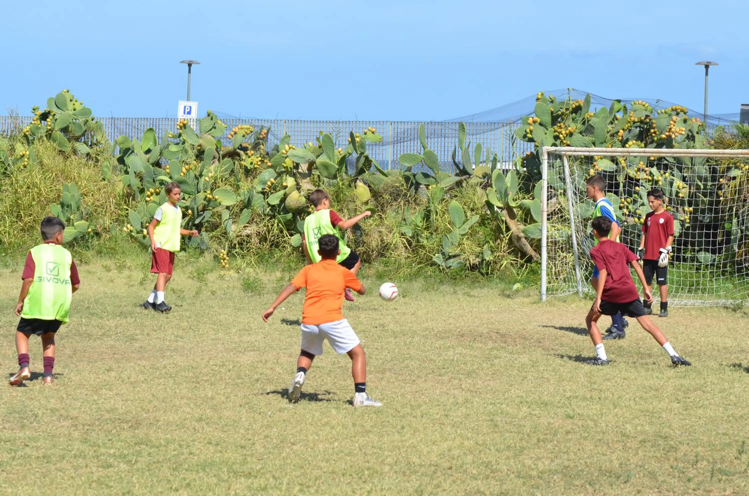People in Villa Teti - Sicilia