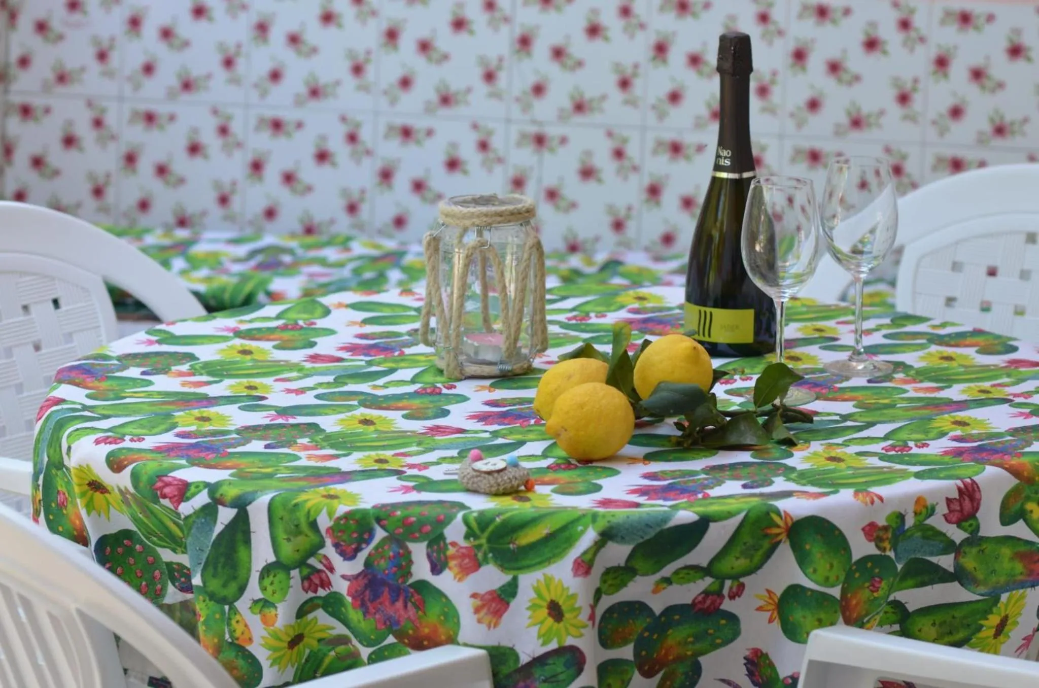 Balcony/Terrace in Villa Teti - Sicilia