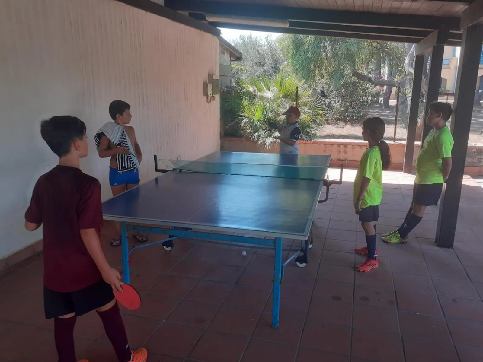 People in Villa Teti - Sicilia