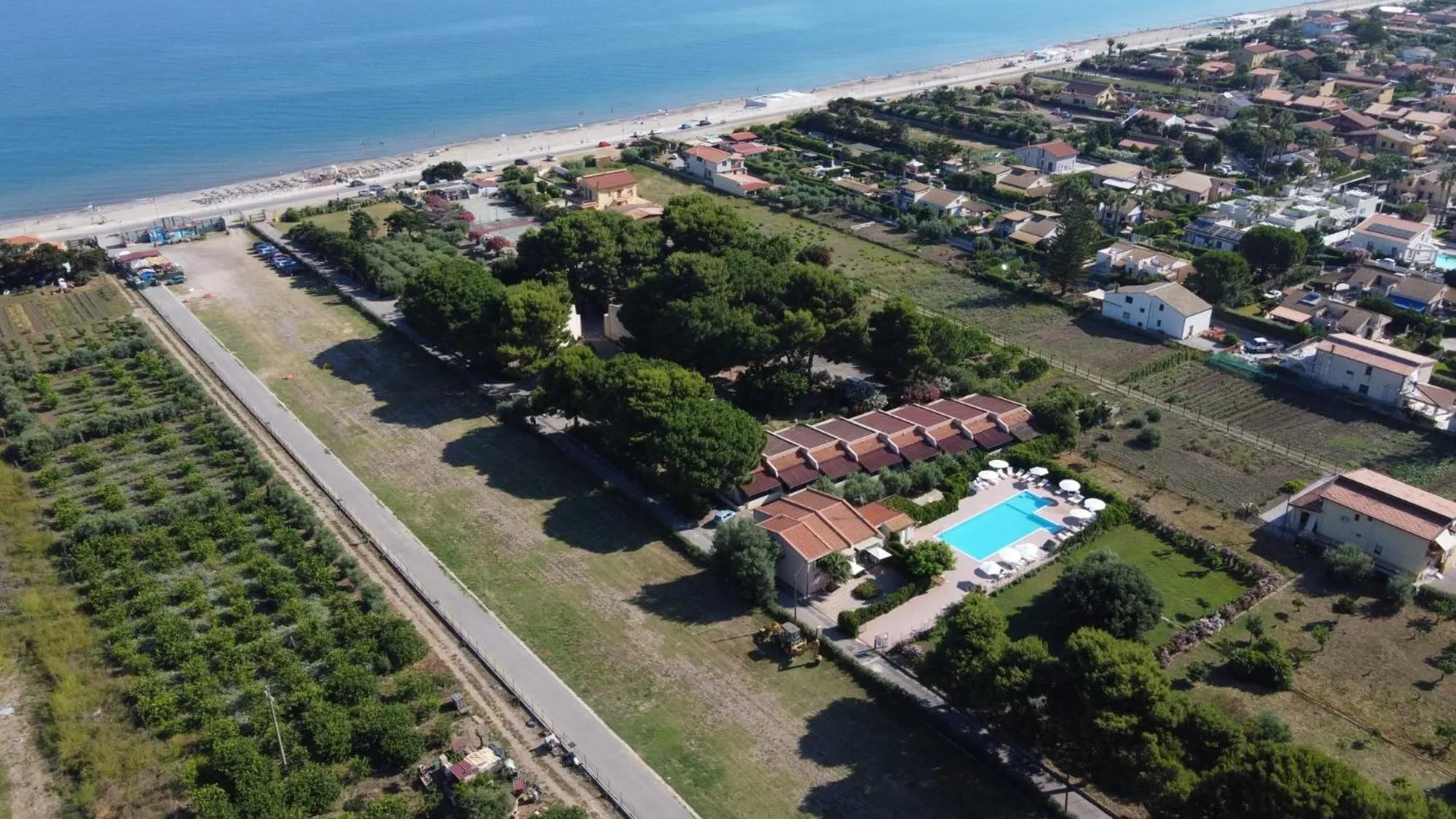 Sea view in Villa Teti - Sicilia