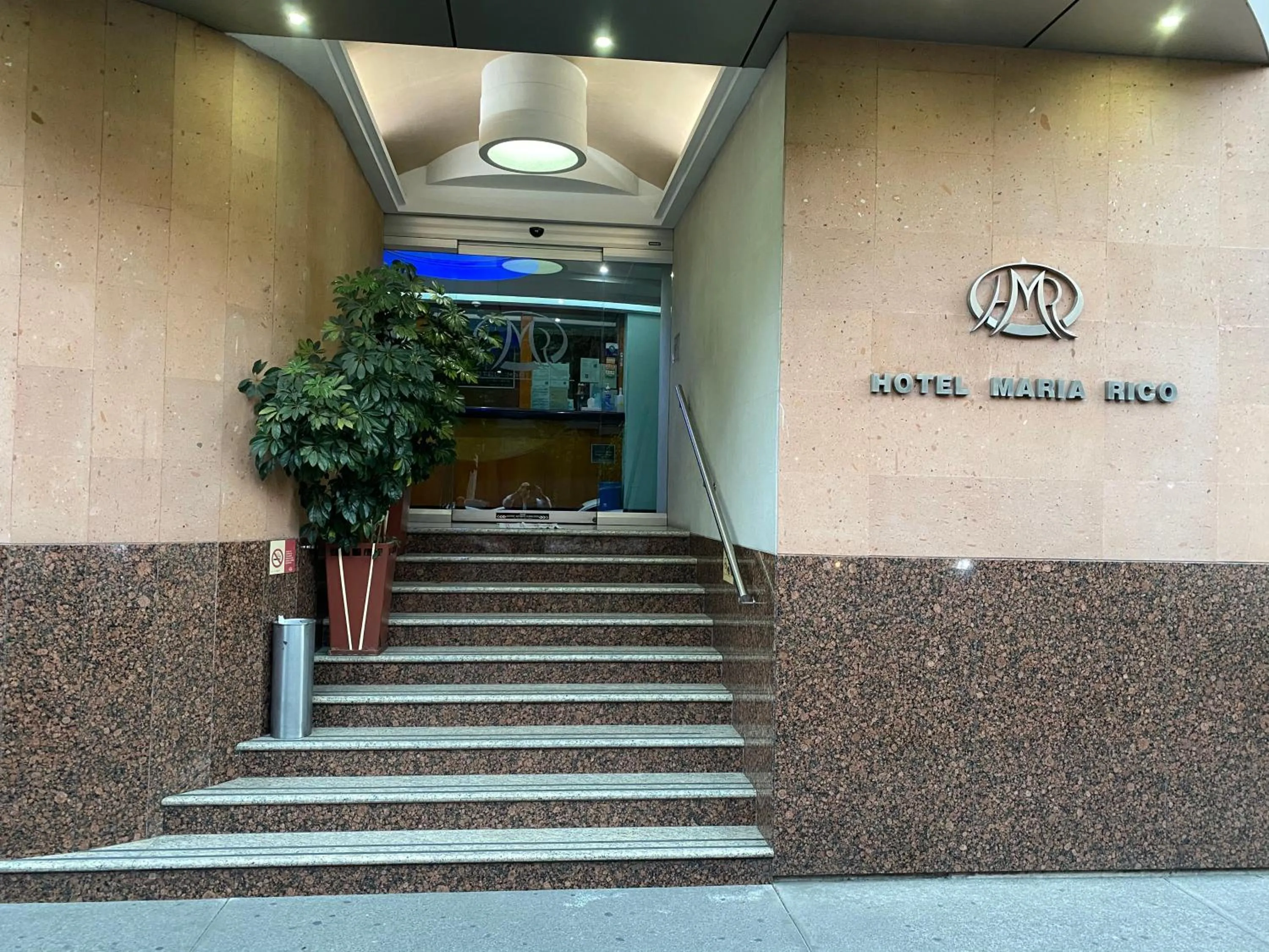 Facade/entrance in HOTEL MARIA RICO