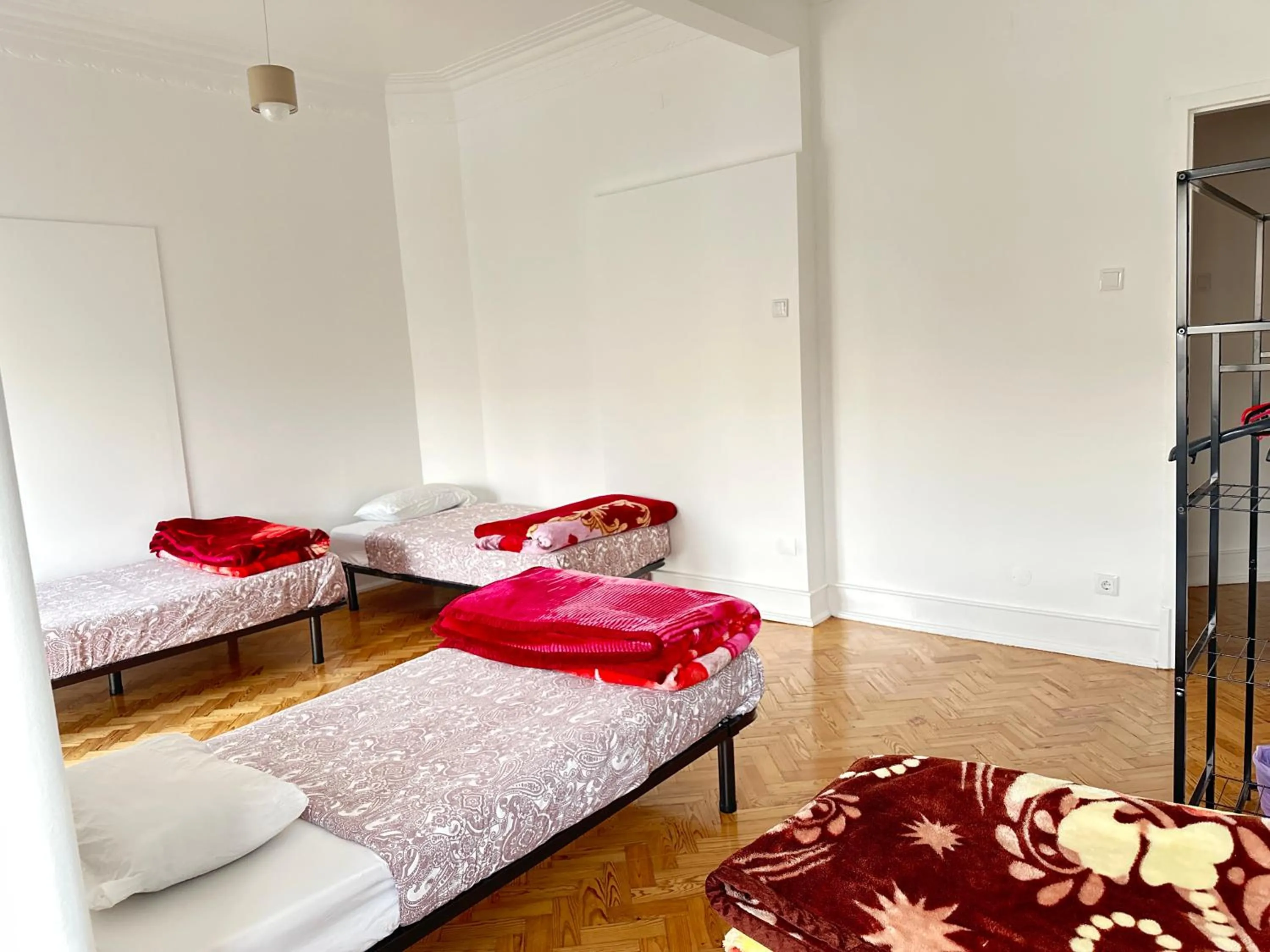 Bed in Rainbow Guest House