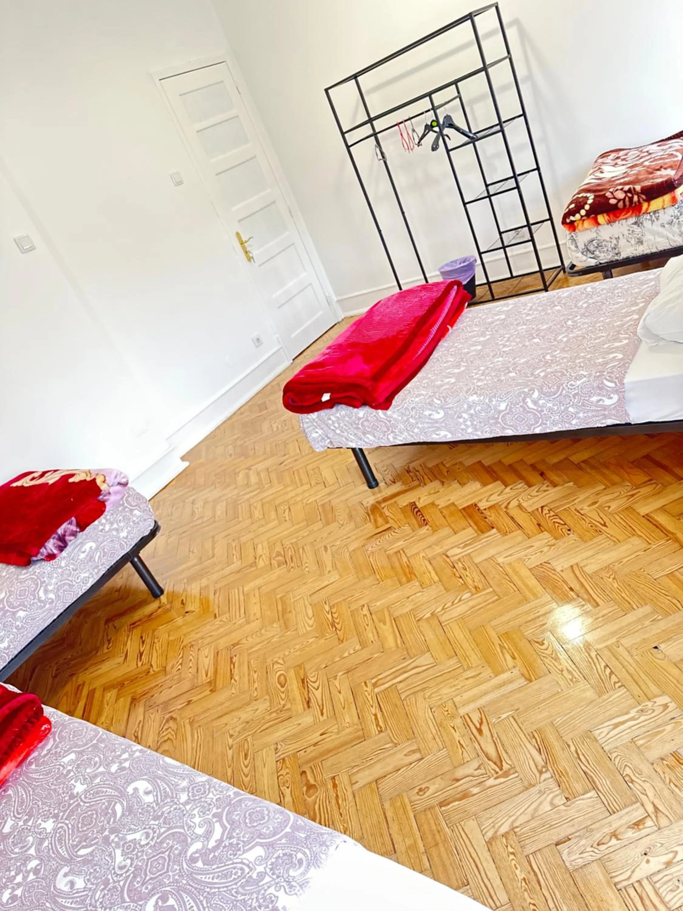 Bed in Rainbow Guest House