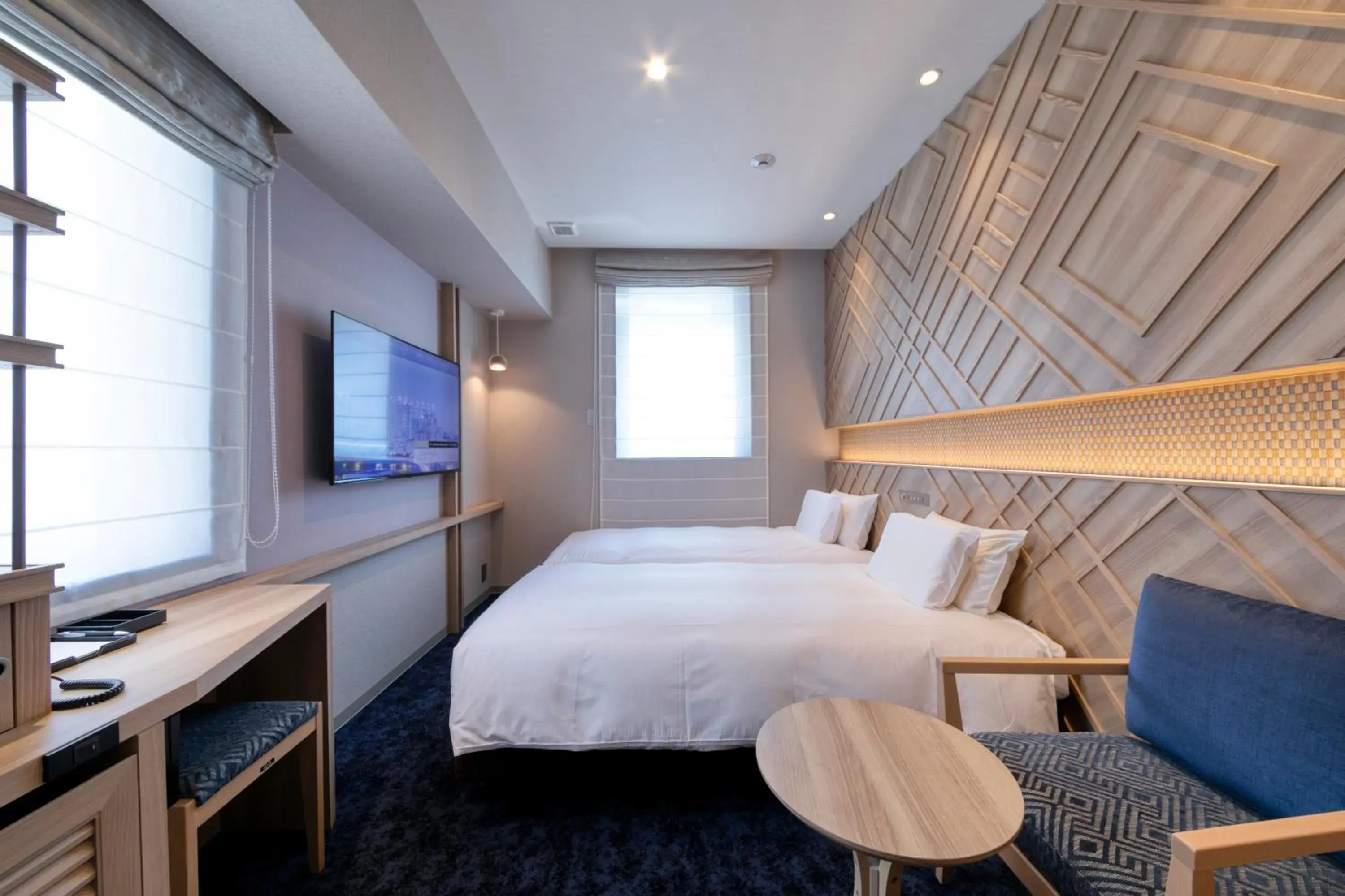 Comfort Twin Room with Shower Booth in S-Peria Hotel Fukuoka Nakasu Comfort Twin Room with Shower Booth in S-Peria Hotel Fukuoka Nakasu