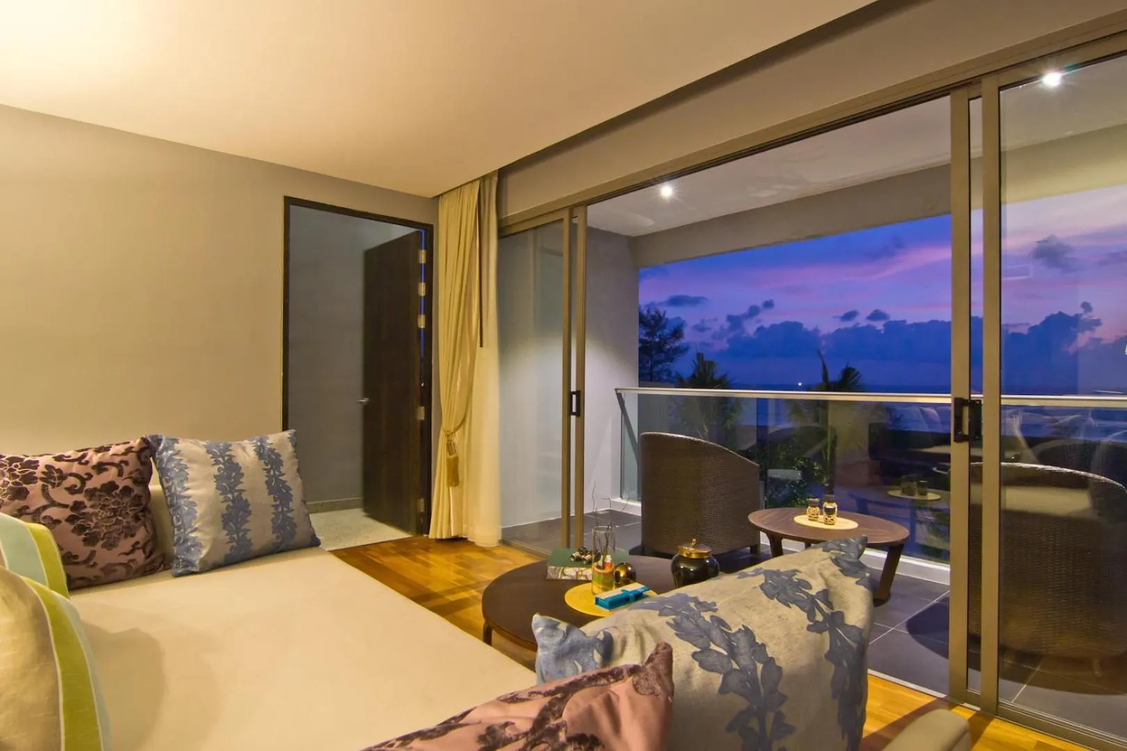 Seating area in Le Coral Resort