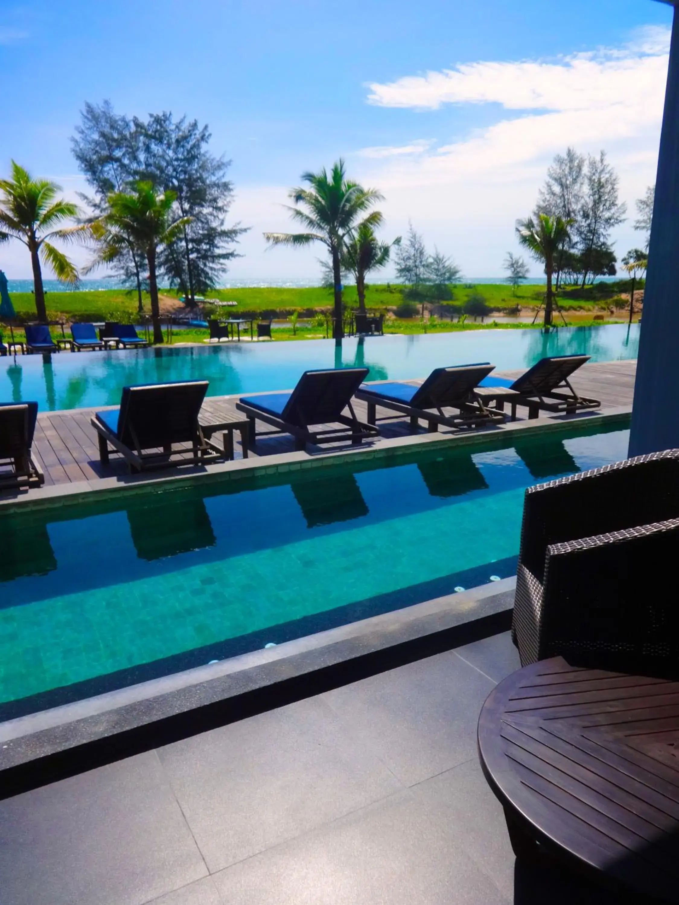 Deluxe King Room with Pool Access in Le Coral Resort Deluxe King Room with Pool Access in Le Coral Resort