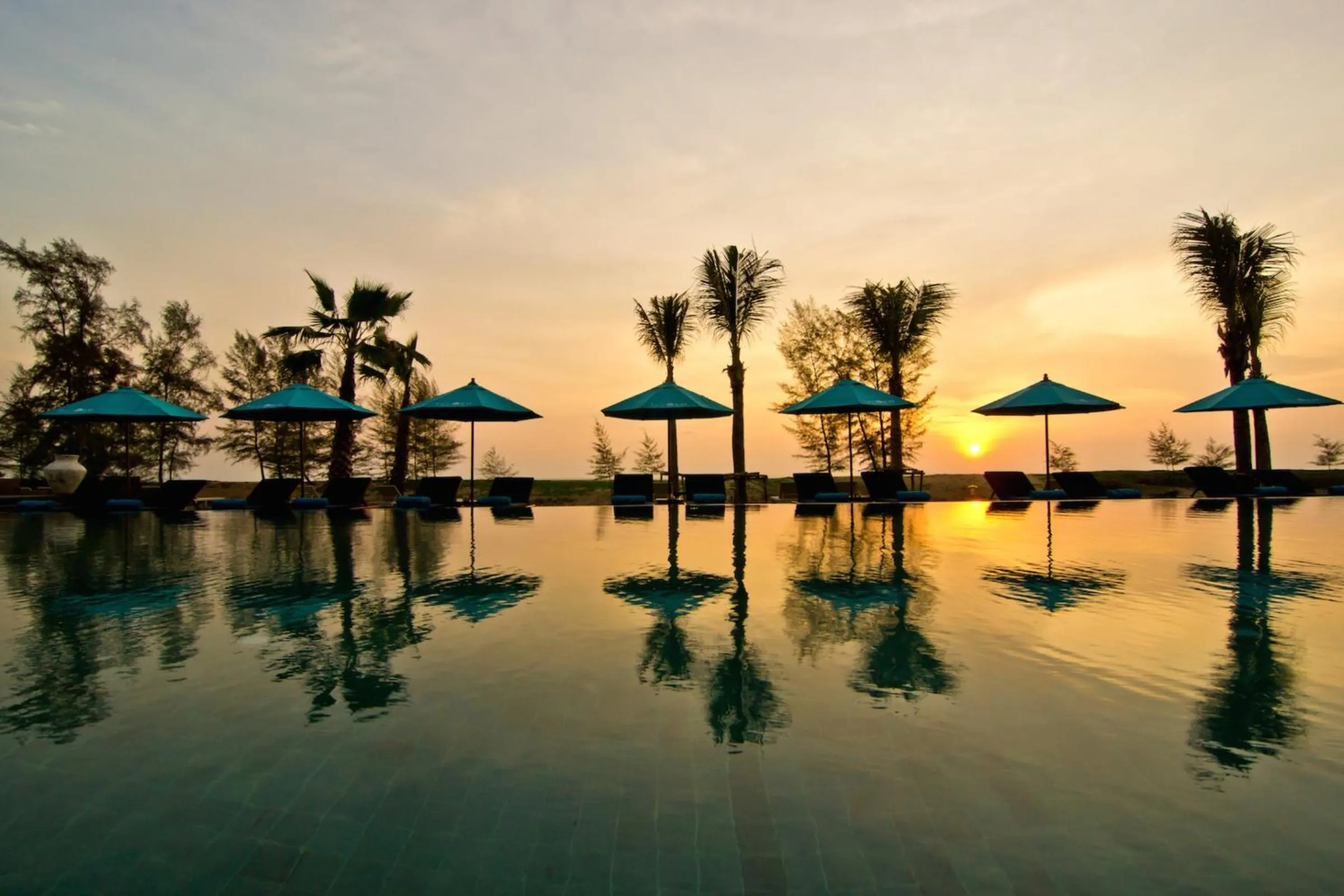 Swimming pool in Le Coral Resort