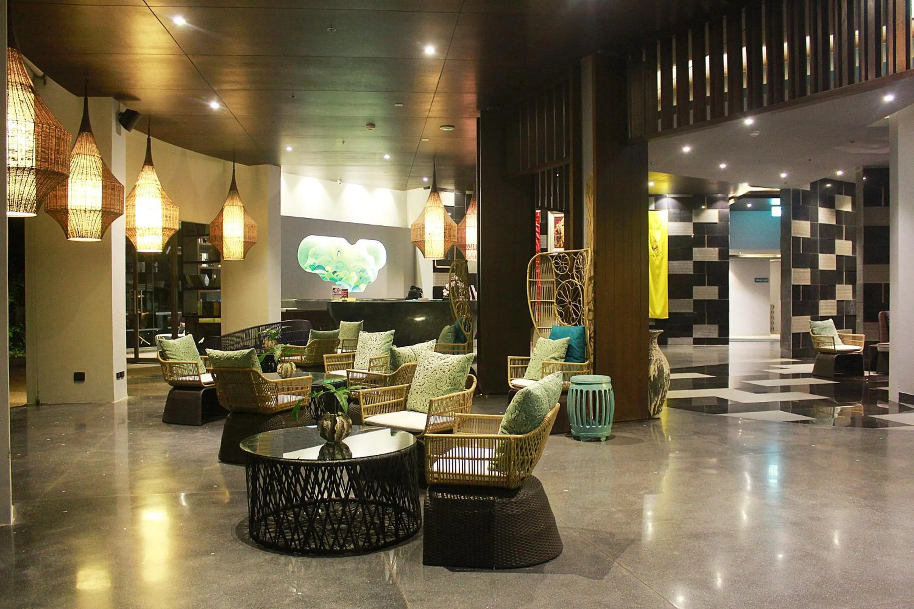 Lobby or reception in Le Coral Resort