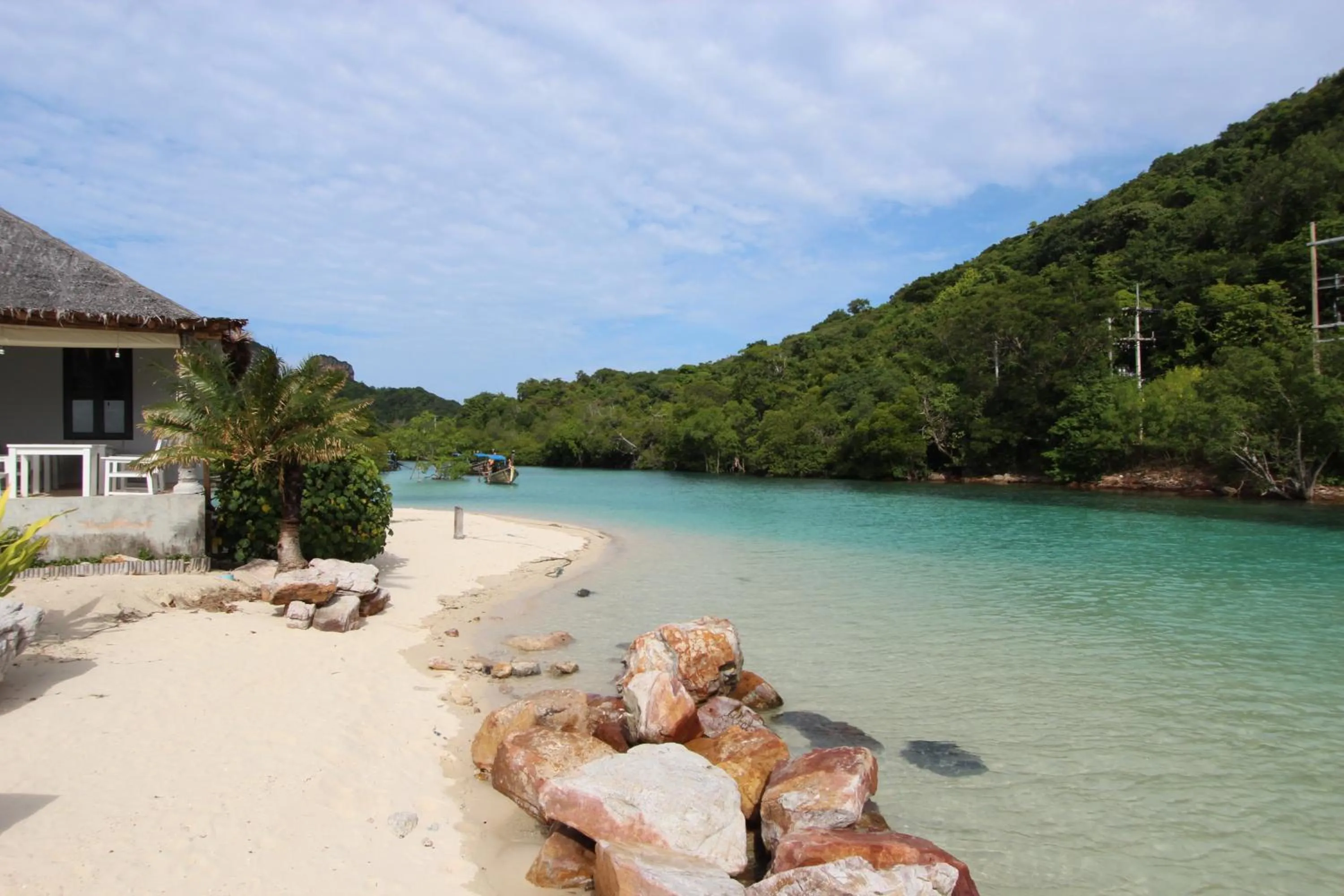 Natural landscape in Phi Phi Ba Kao Bay Resort
