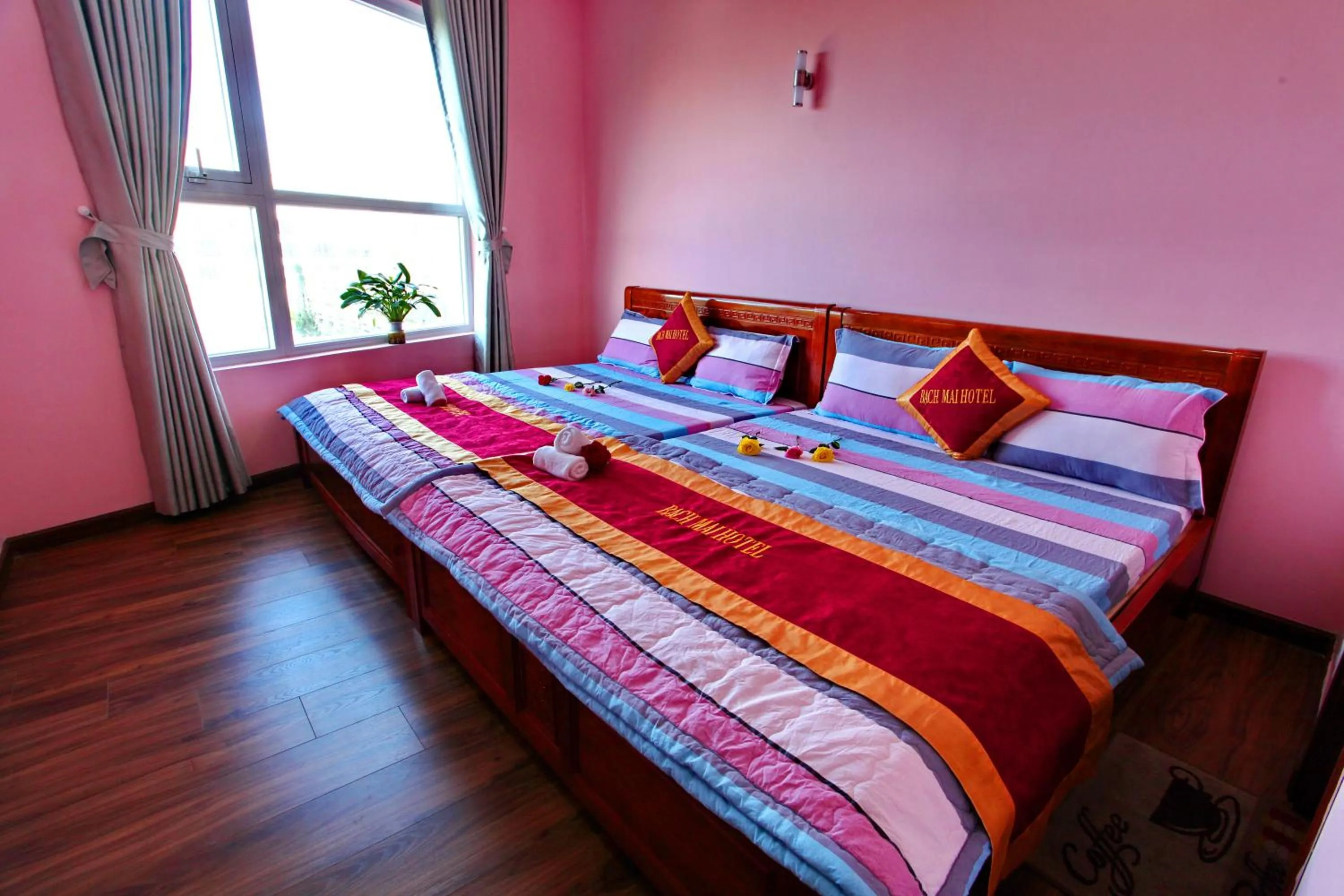 Bedroom, Bed in Khách sạn Bạch Mai Vũng Tàu - Bach Mai Vung Tau hotel