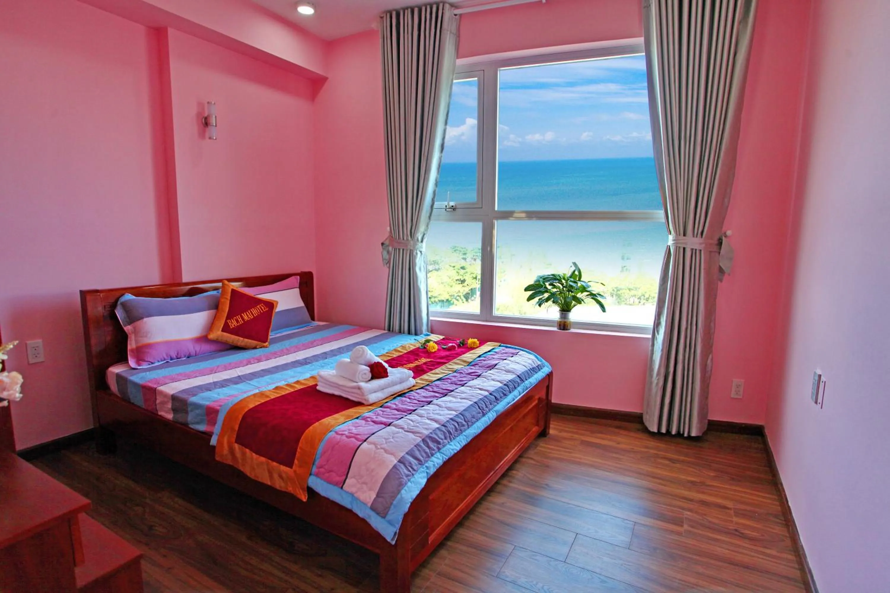 Bedroom, Bed in Khách sạn Bạch Mai Vũng Tàu - Bach Mai Vung Tau hotel