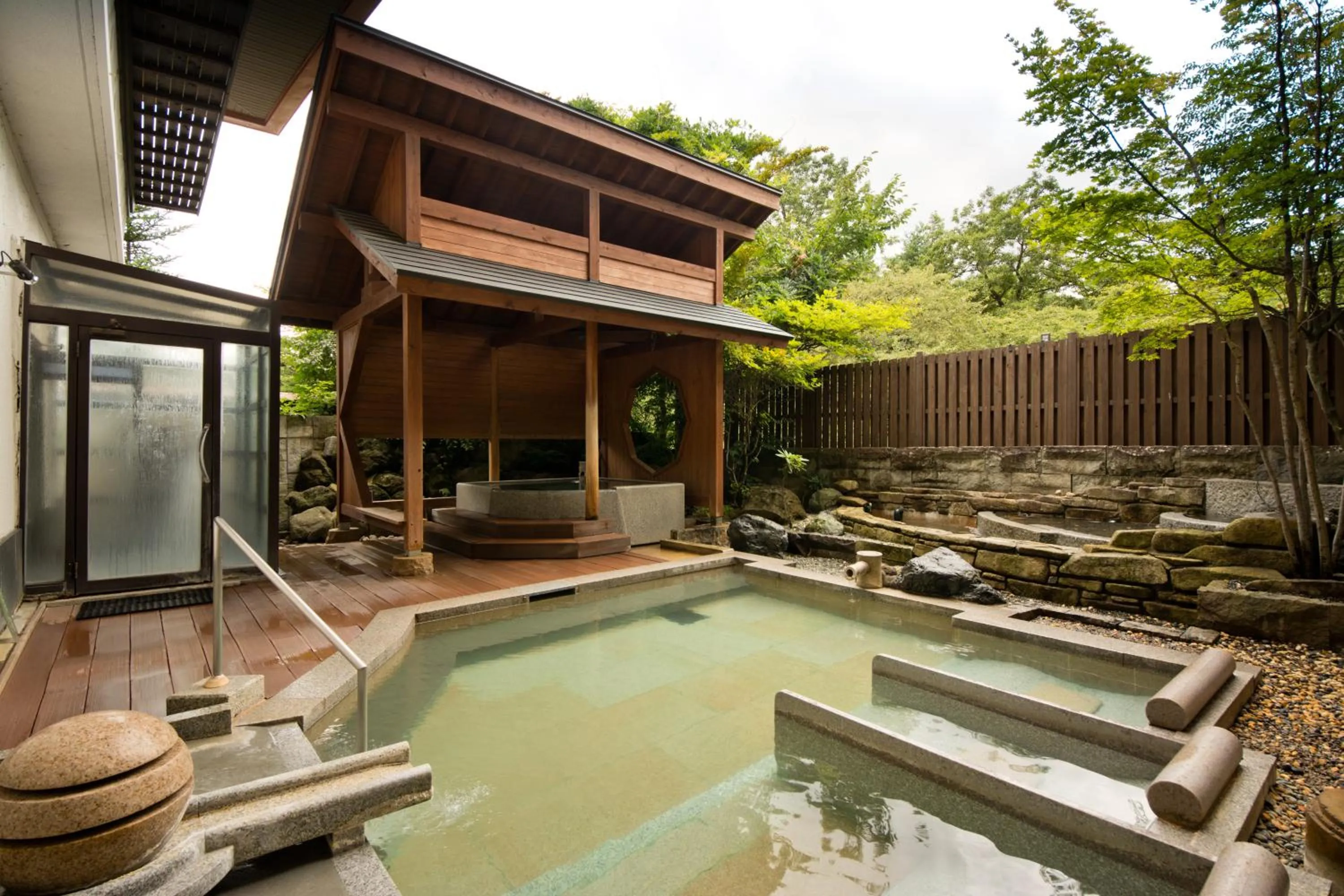 Property building in Kusatsu Onsen Hotel Village