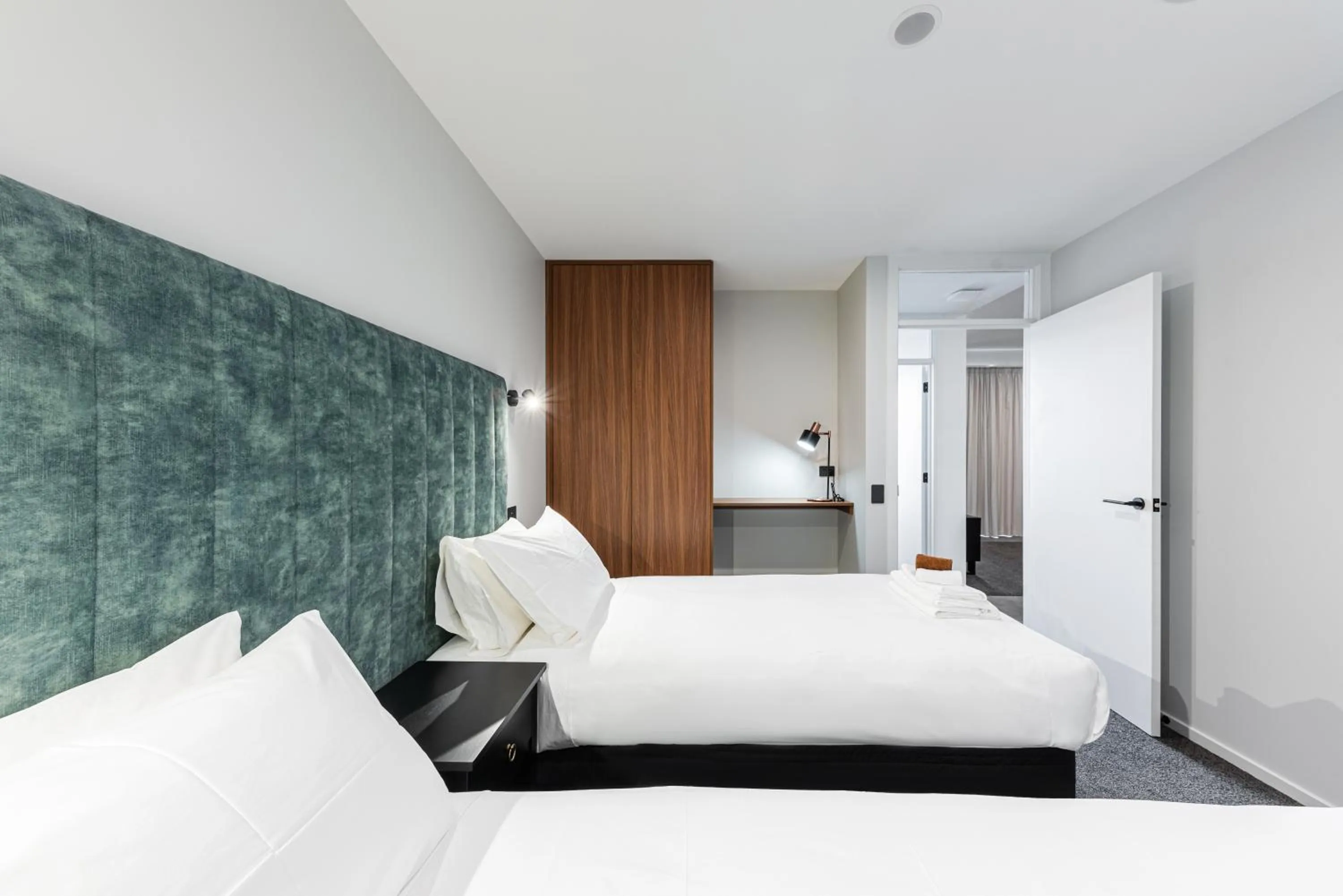 Bed in Galaxy Boutique Hotel