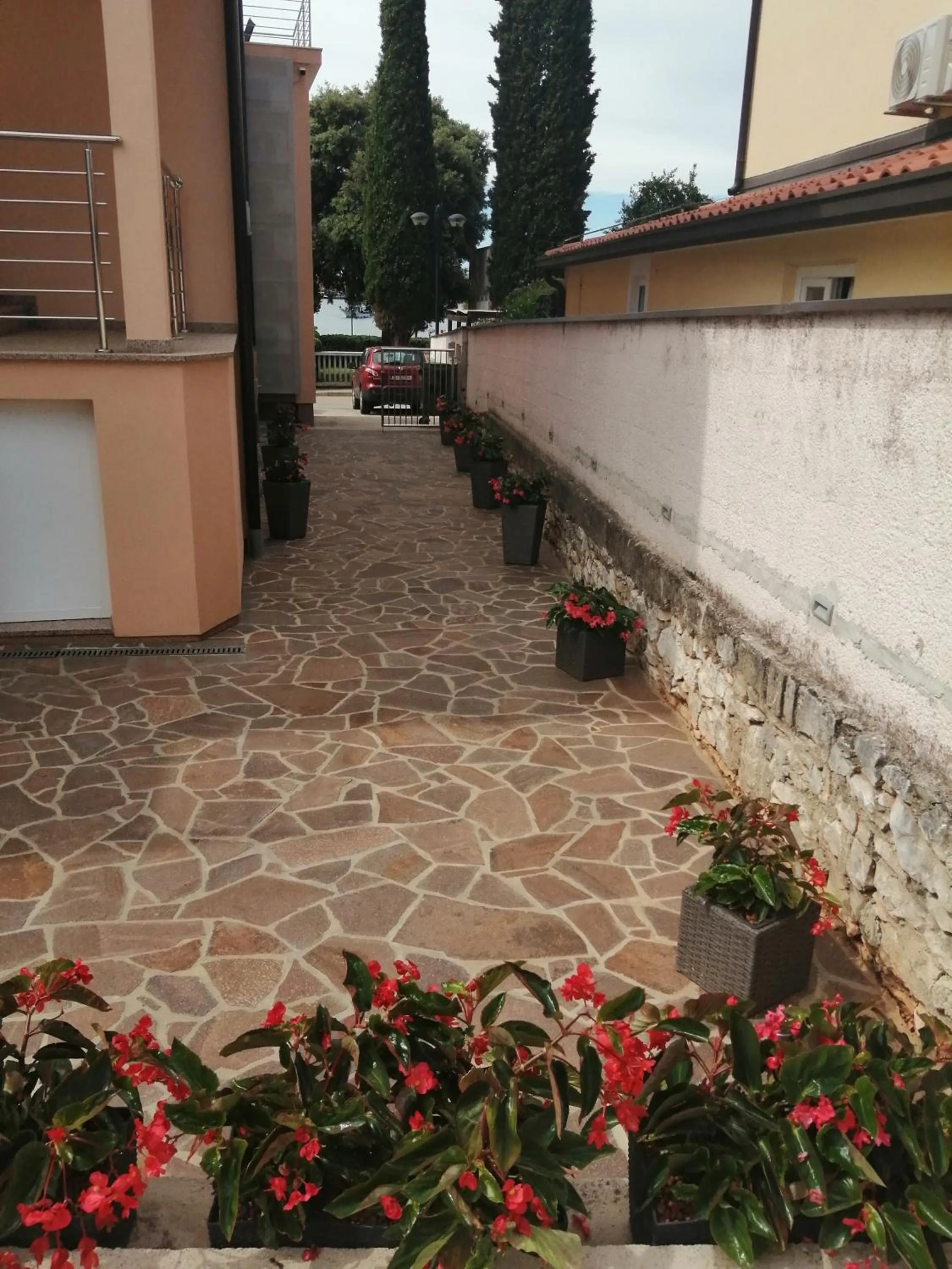 Patio in Apartments Villa Nona