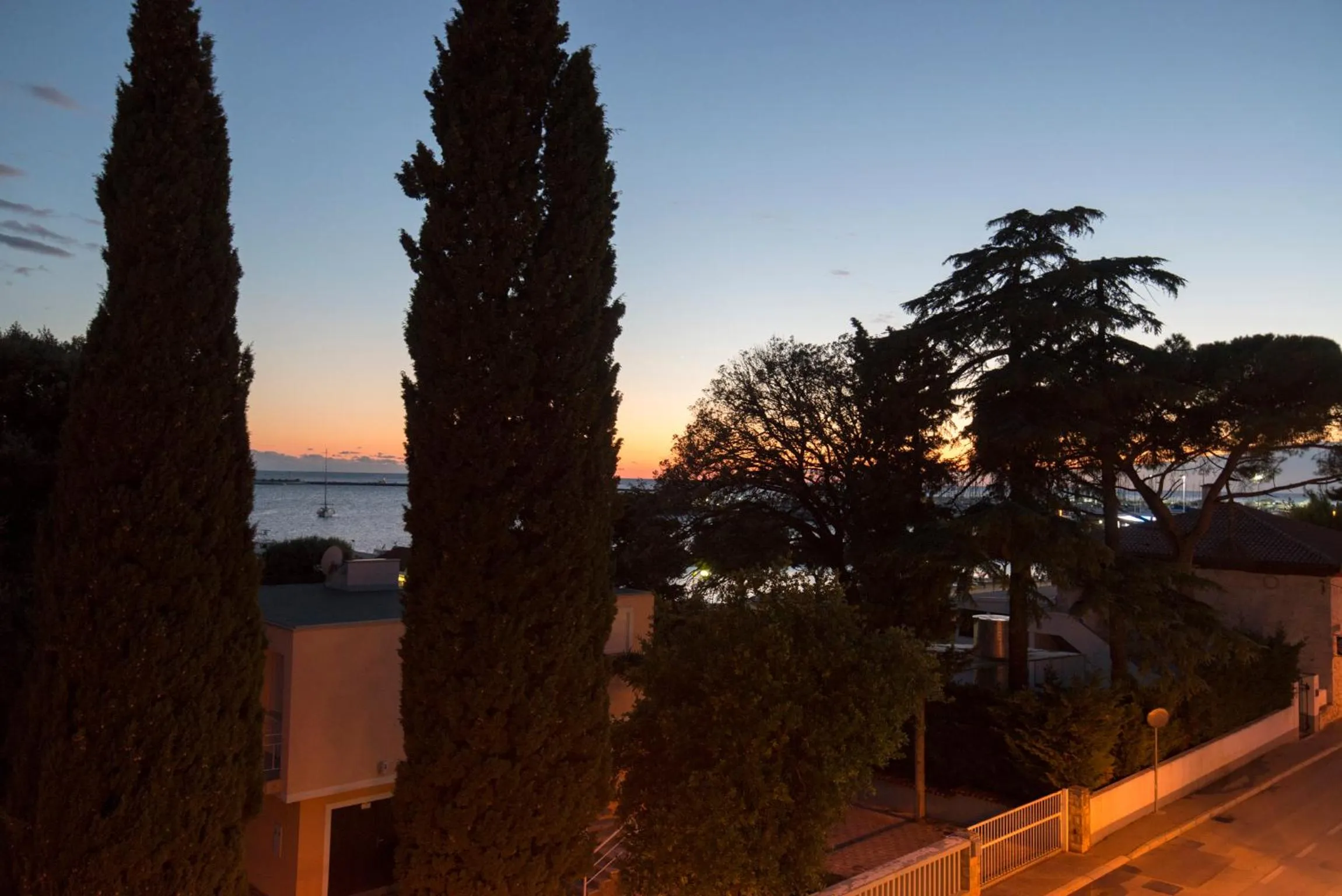 Sea view in Apartments Villa Nona