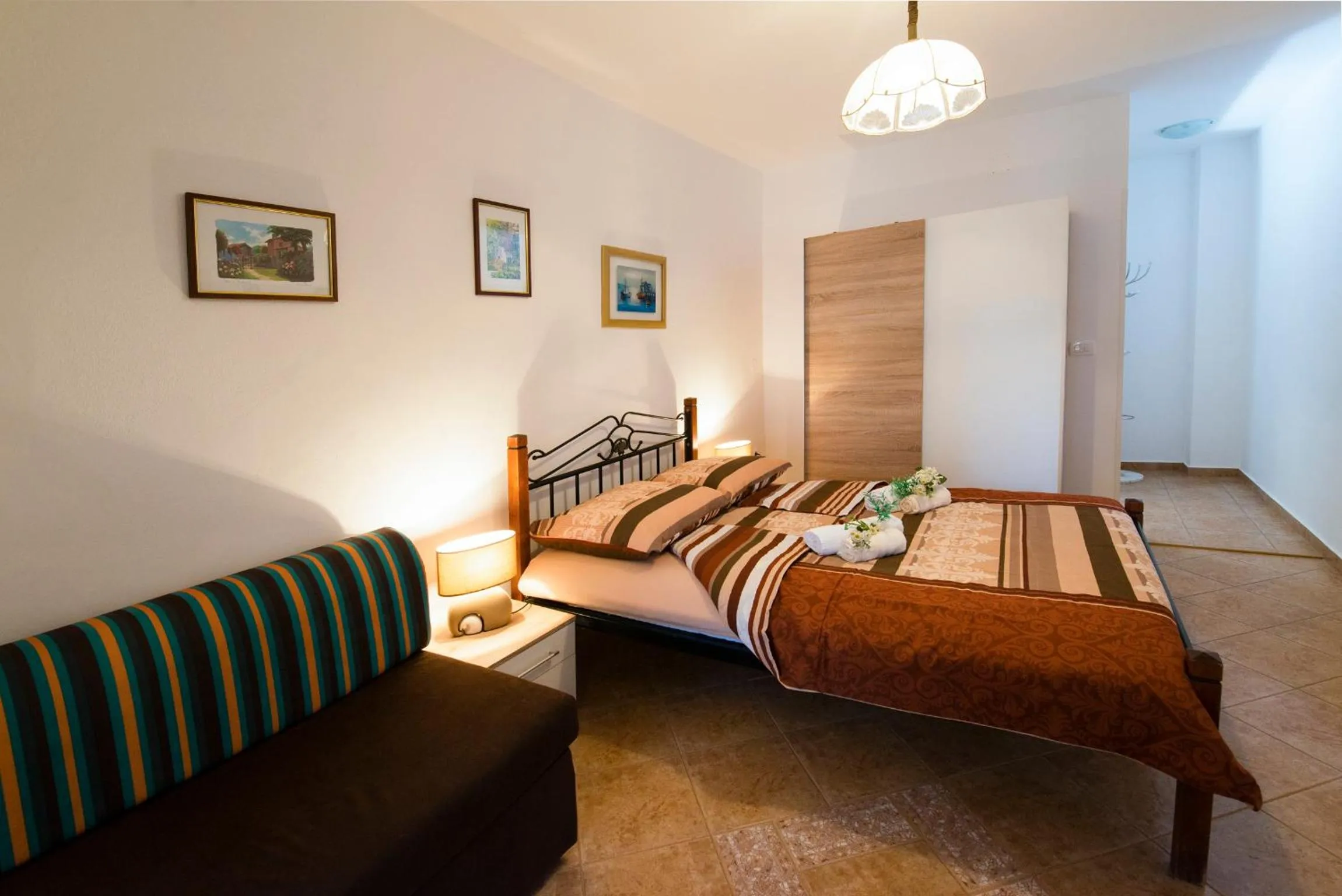 Bedroom, Bed in Apartments Villa Nona