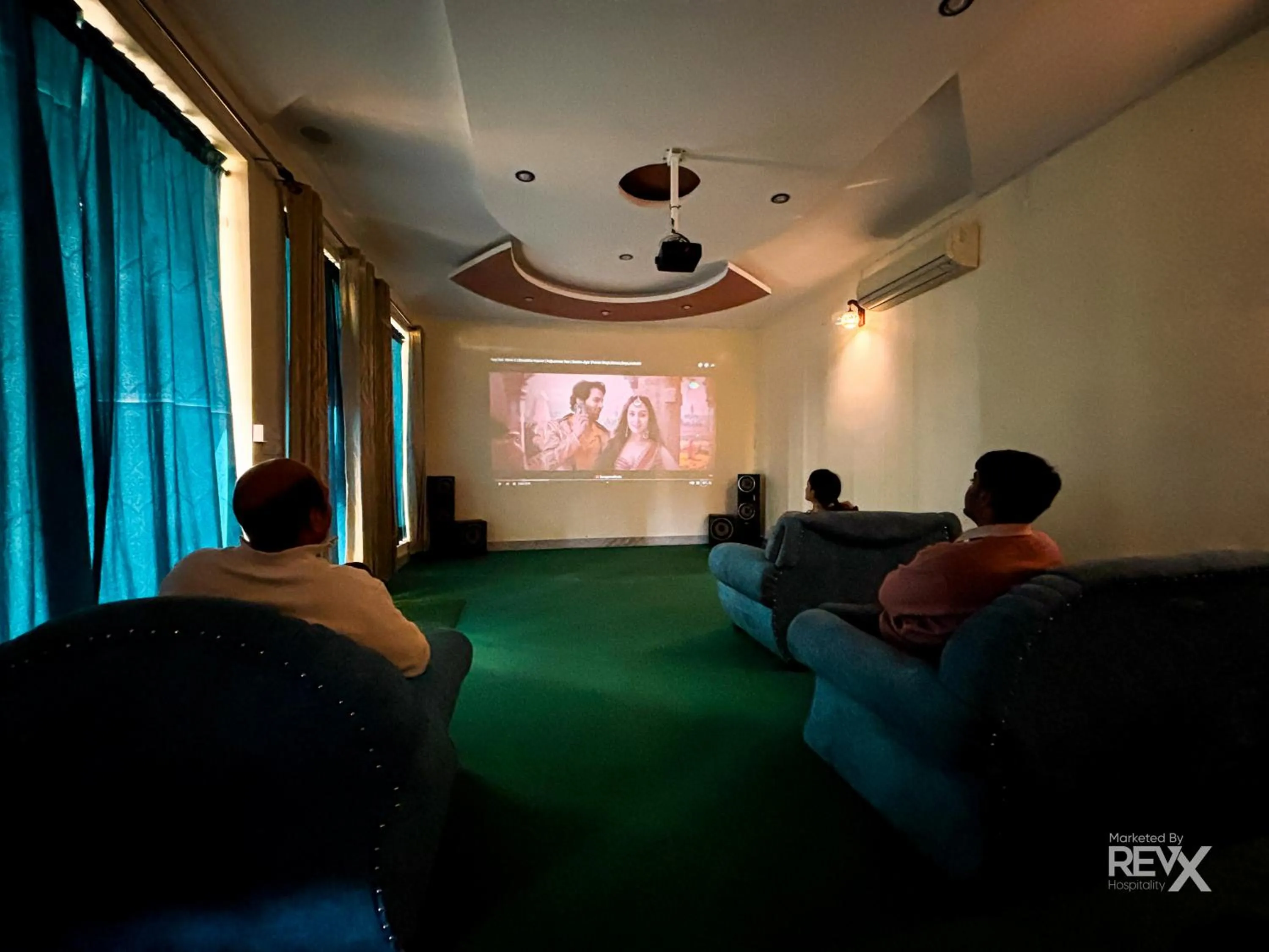 Evening entertainment in The Neeraj River Forest Resort Ayurvedic Wellness Center