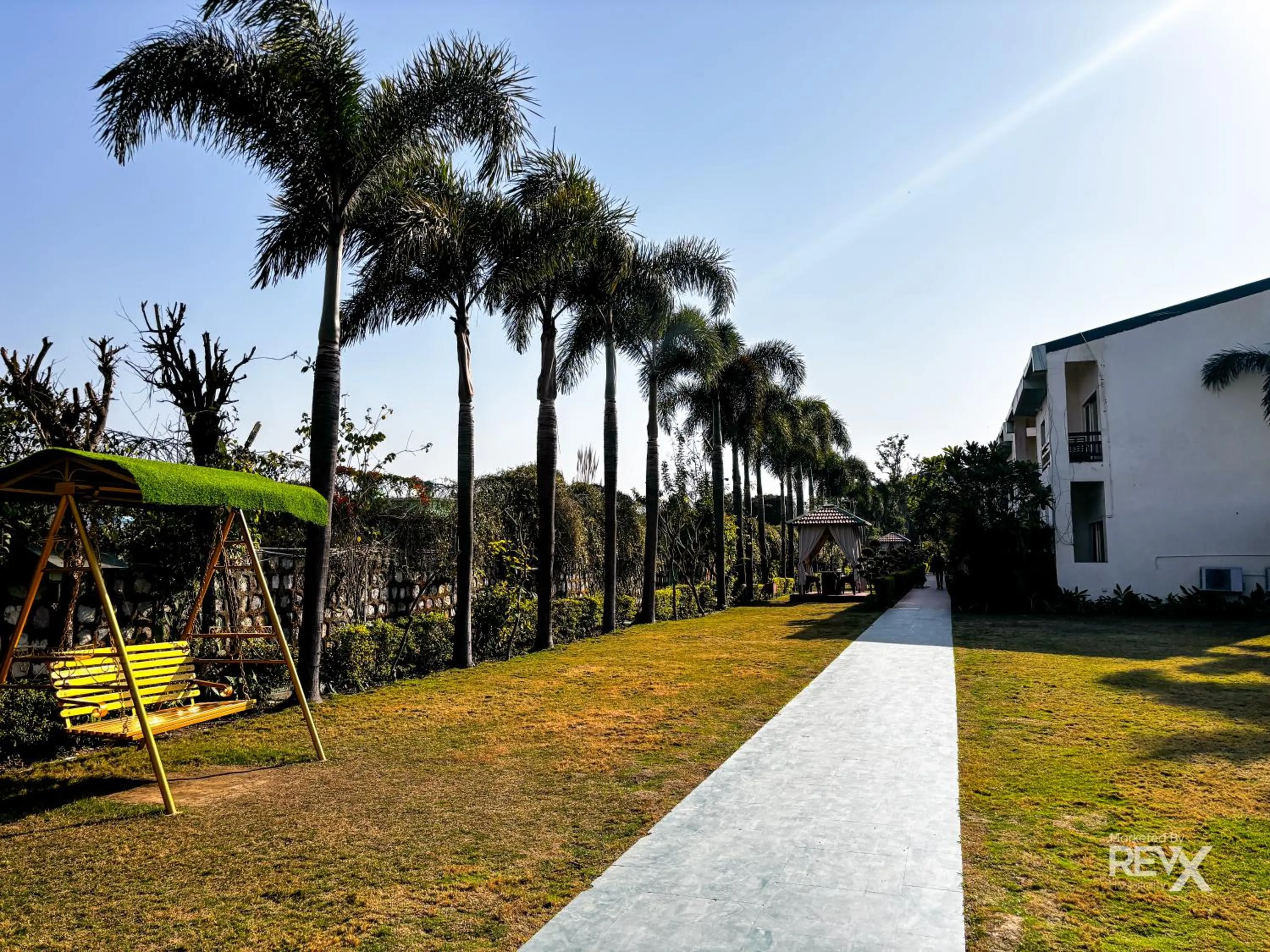 Facade/entrance in The Neeraj River Forest Resort Ayurvedic Wellness Center