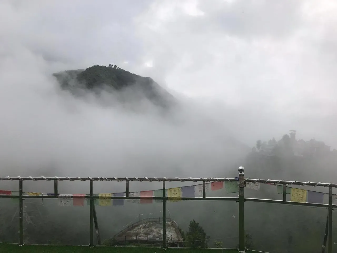 Mountain view in Icebergs Mussoorie - A Boutique stay and 24 hrs roof top cafe