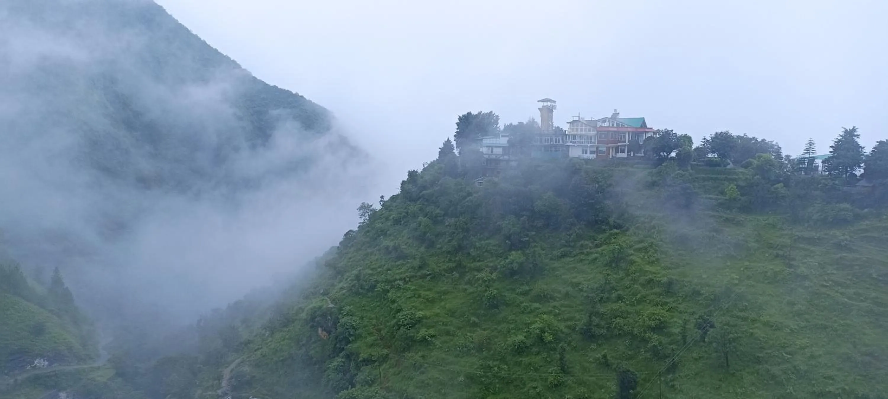 View (from property/room) in Icebergs Mussoorie - A Boutique stay and 24 hrs roof top cafe