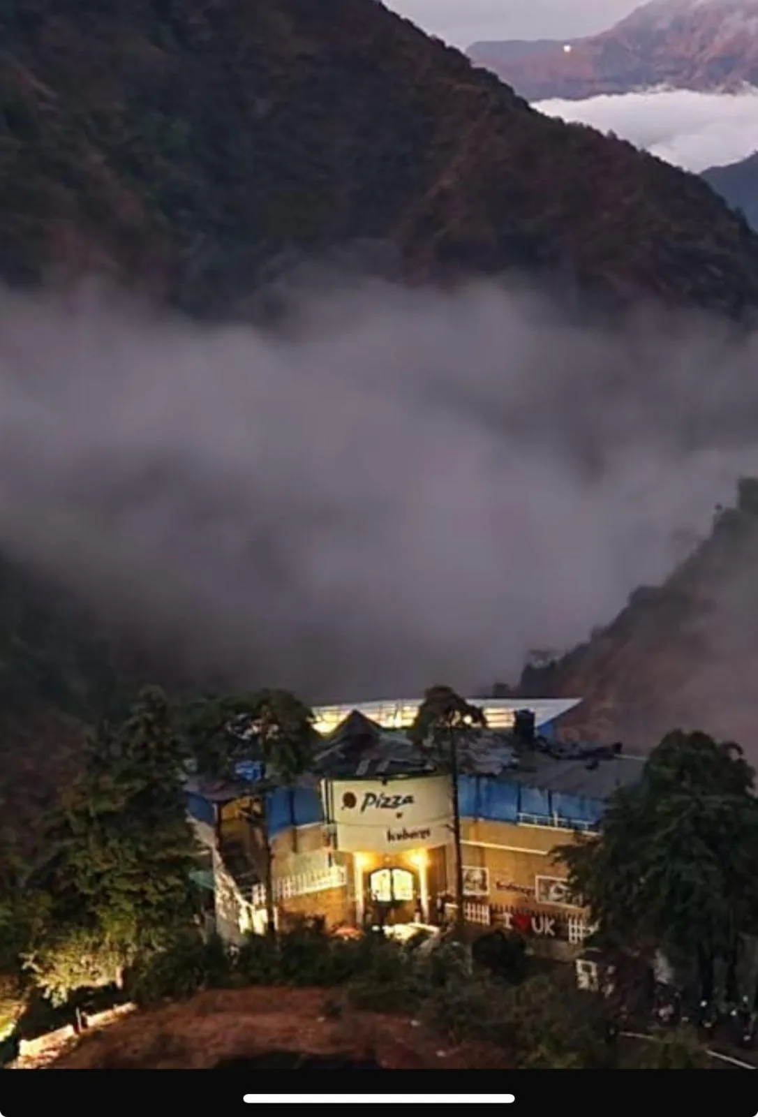 Property building in Icebergs Mussoorie - A Boutique stay and 24 hrs roof top cafe
