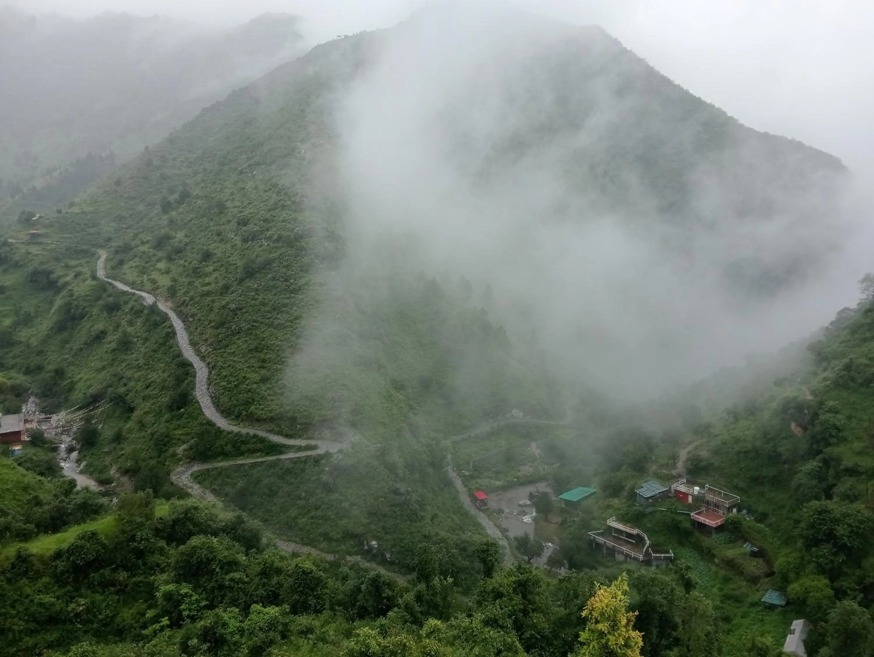 View (from property/room) in Icebergs Mussoorie - A Boutique stay and 24 hrs roof top cafe
