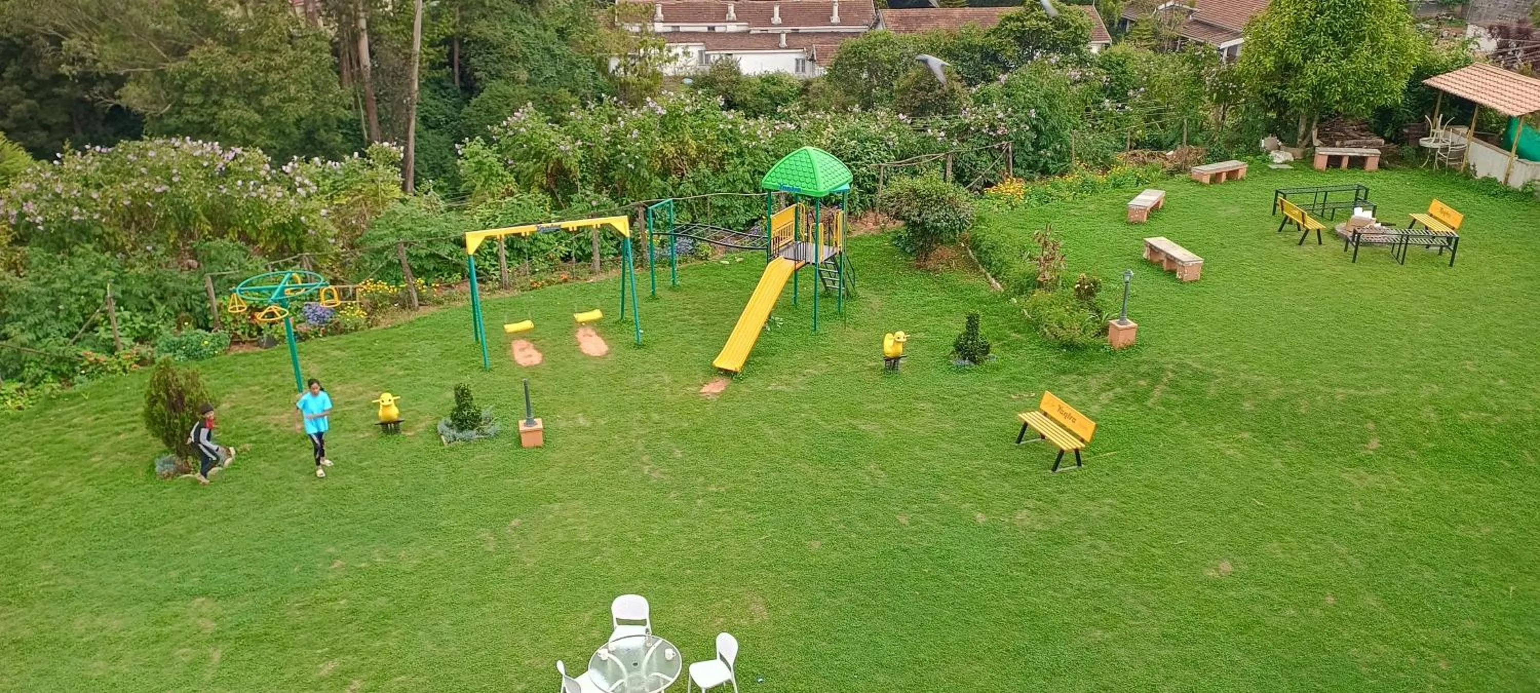 Garden in Yantra Resort, Ooty