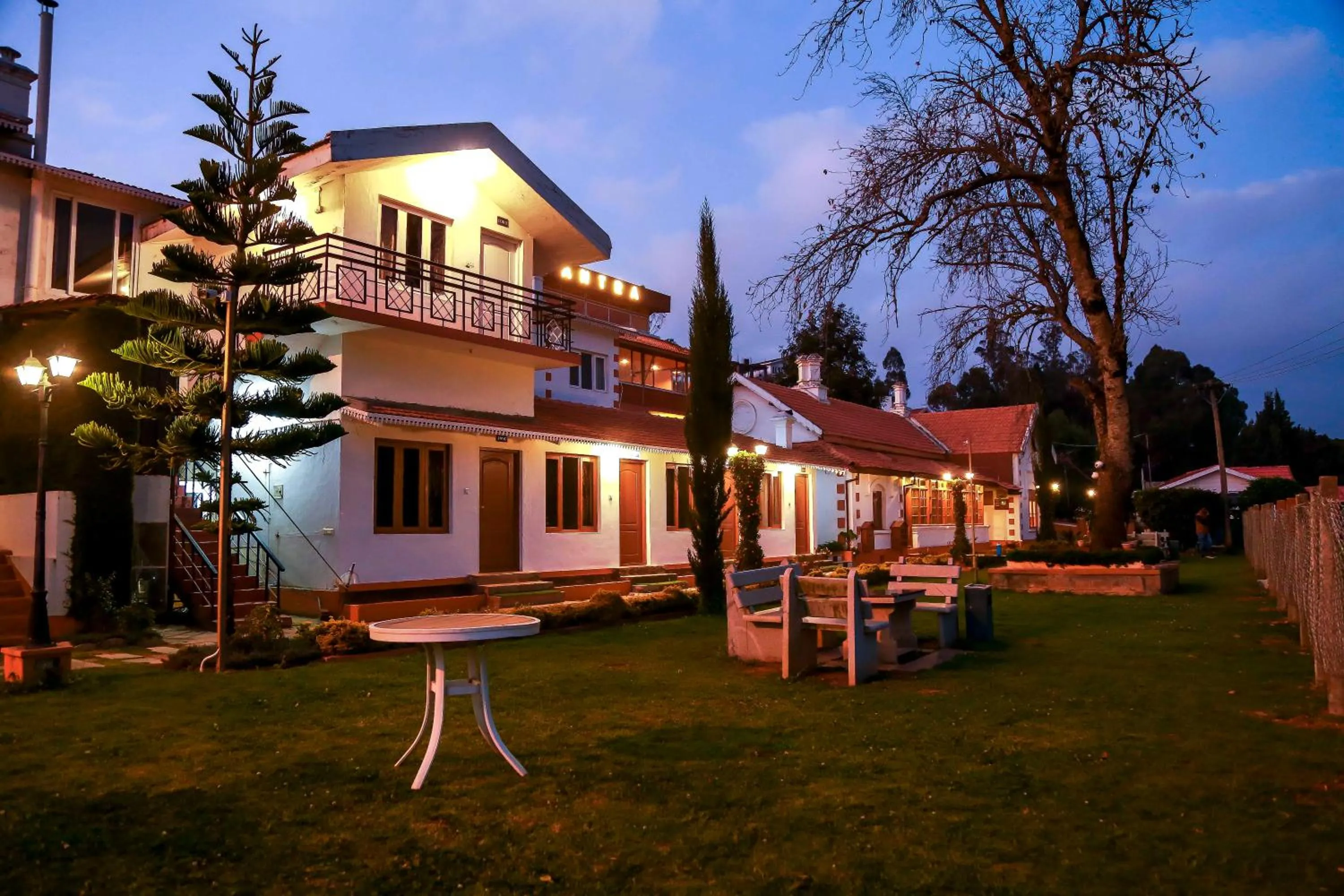Garden in Yantra Resort, Ooty