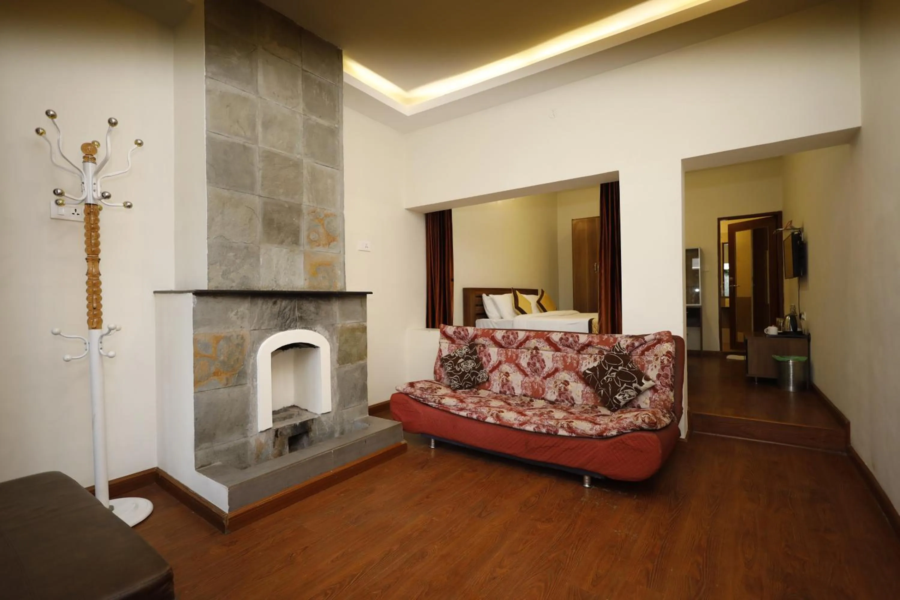 Living room in Yantra Resort, Ooty