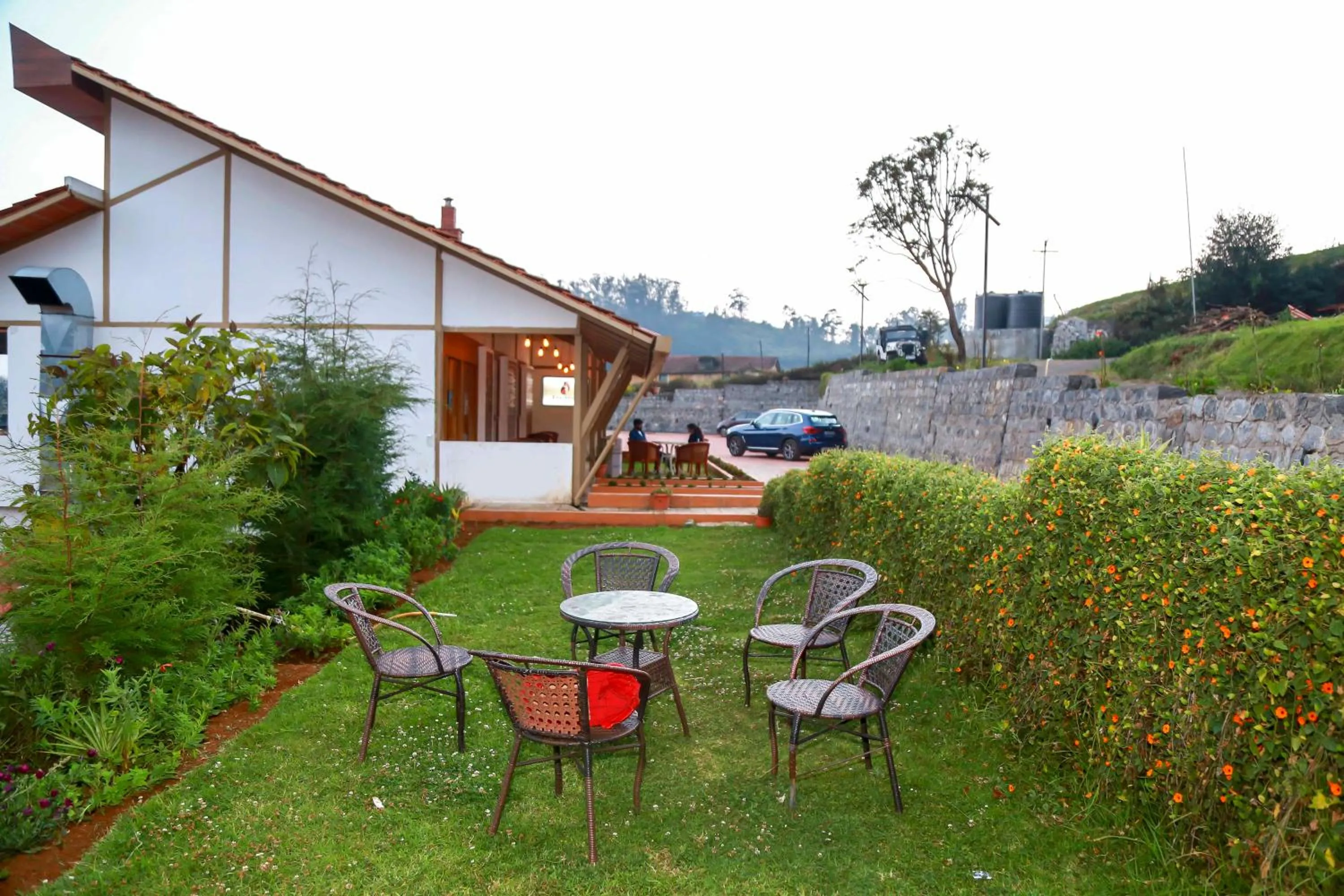 Garden in Yantra Resort, Ooty