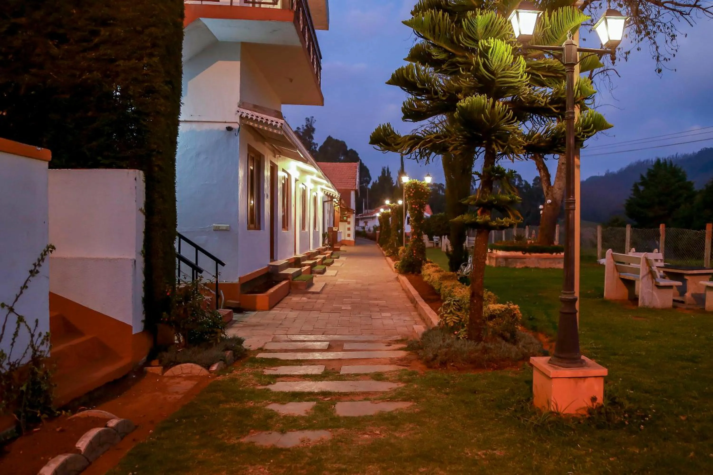 Garden in Yantra Resort, Ooty