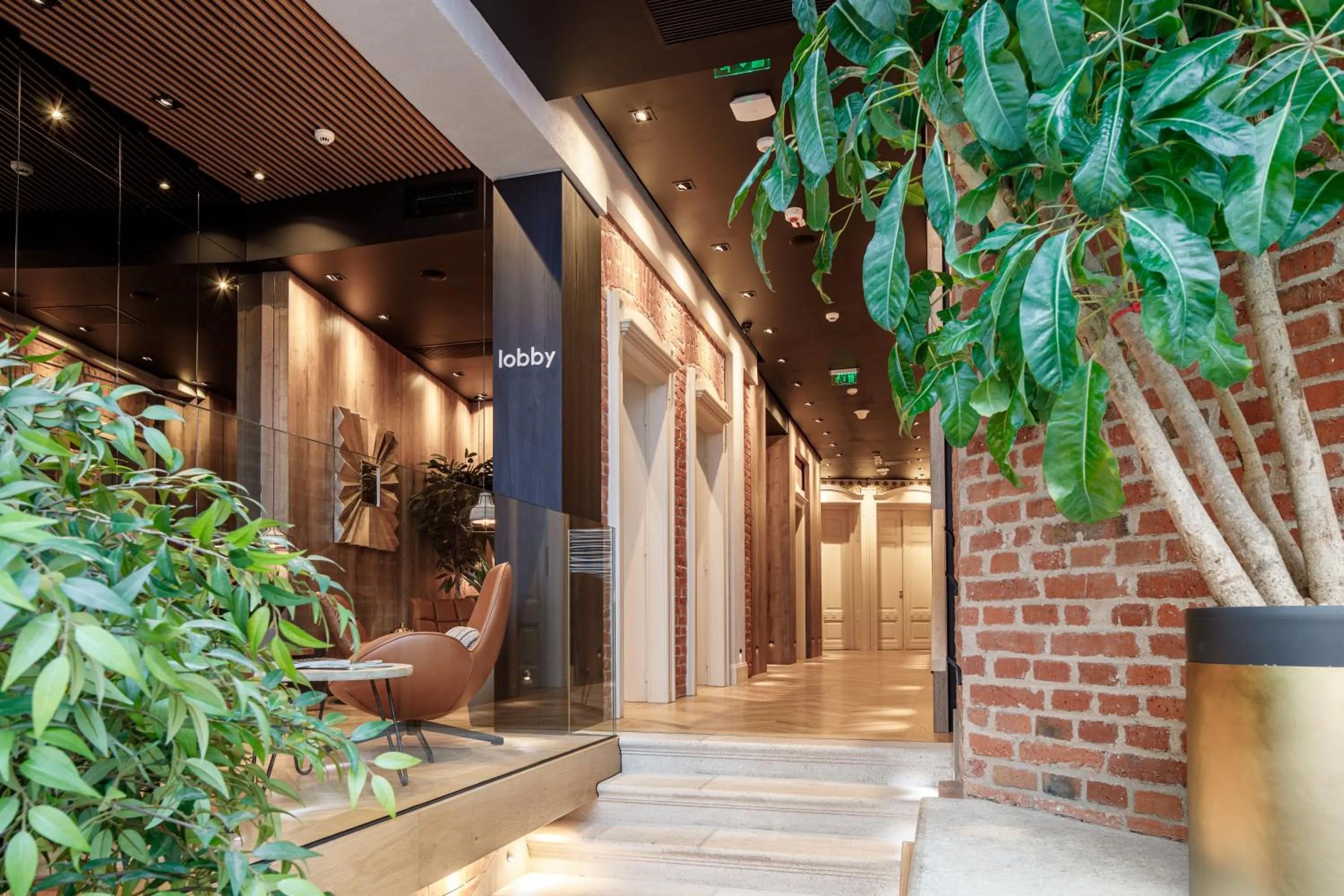 Lobby or reception in SCHUSTER Boarding House