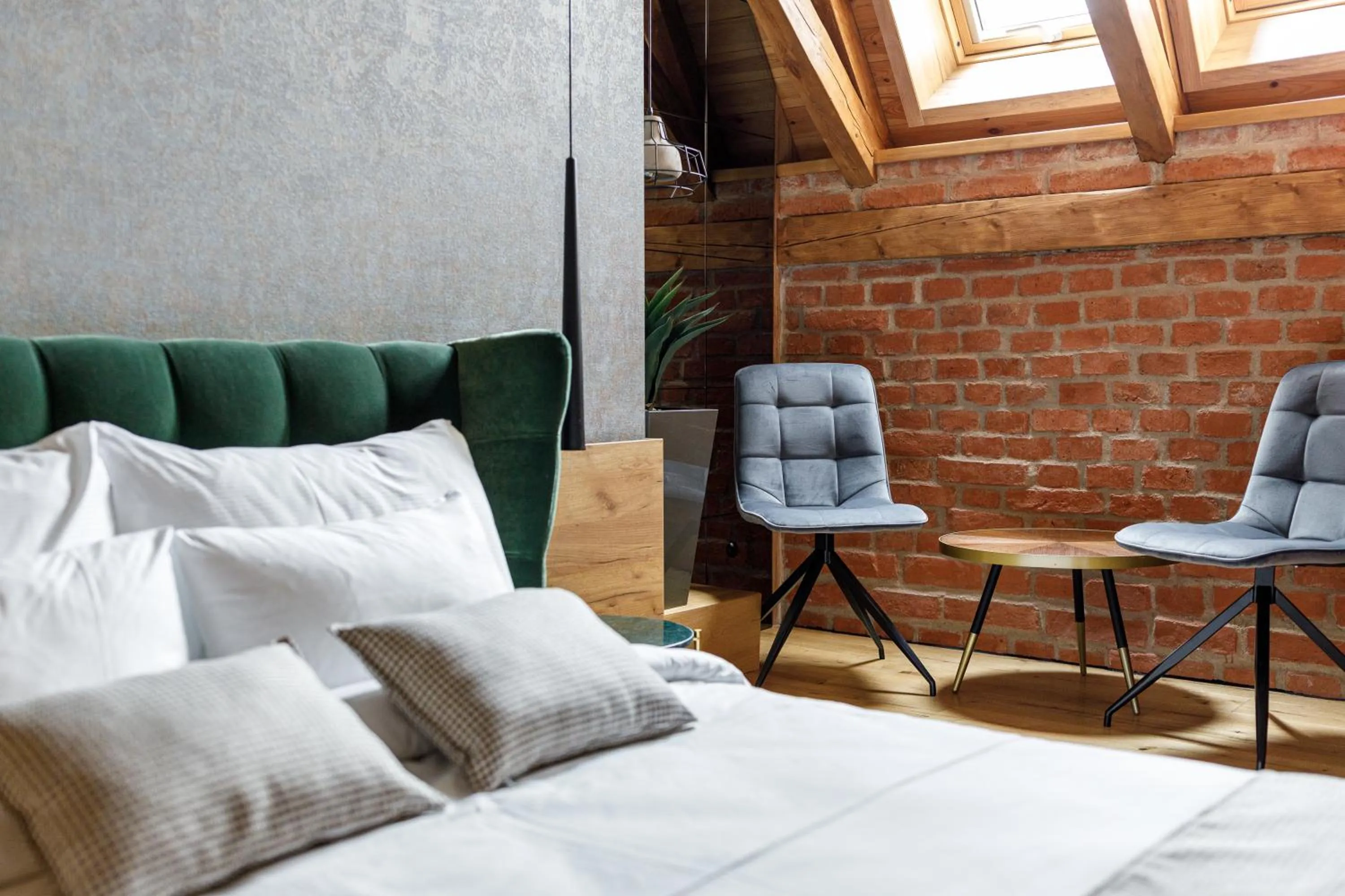 Seating area, Bed in SCHUSTER Boarding House