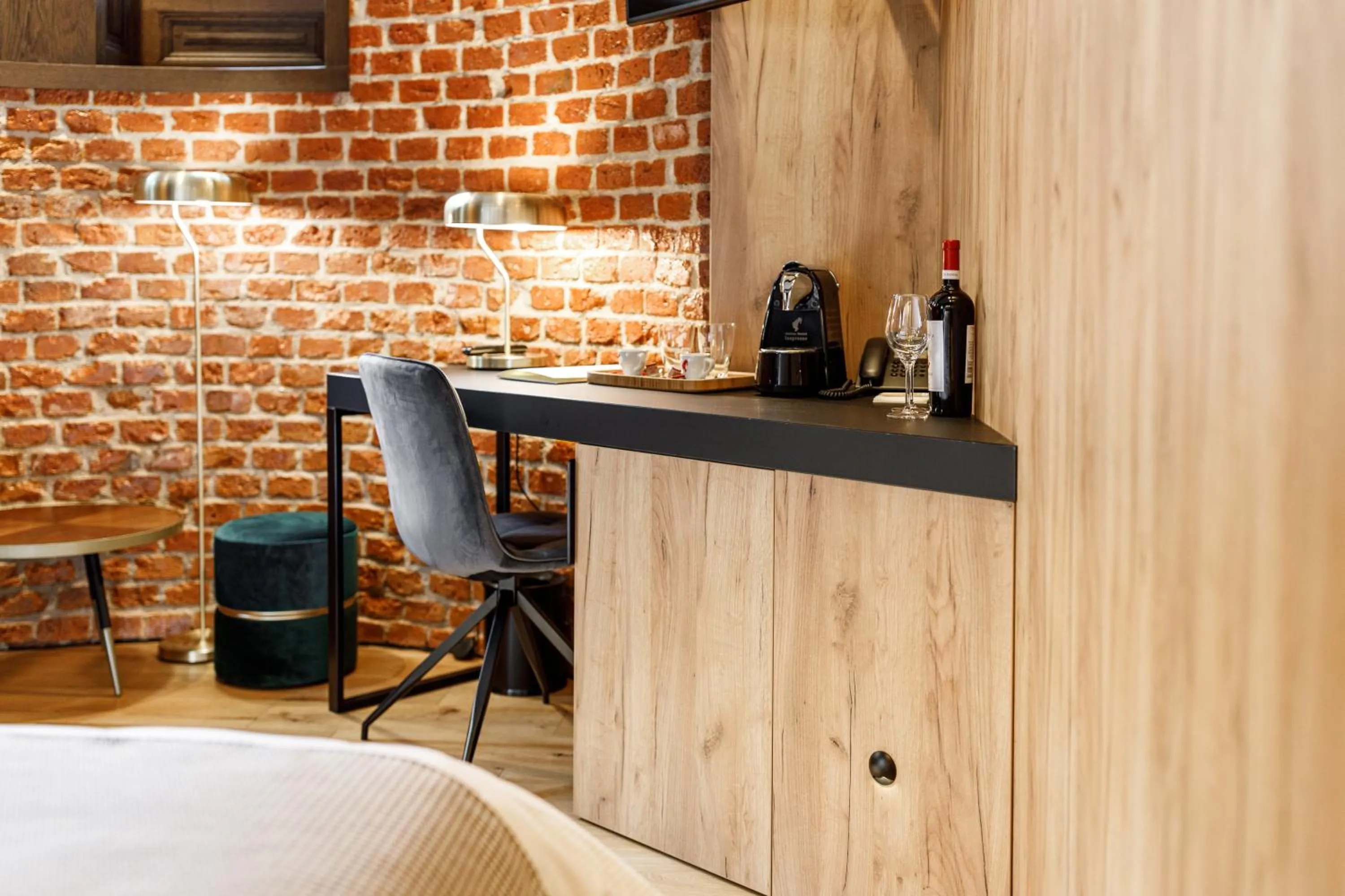 Decorative detail, Bed in SCHUSTER Boarding House