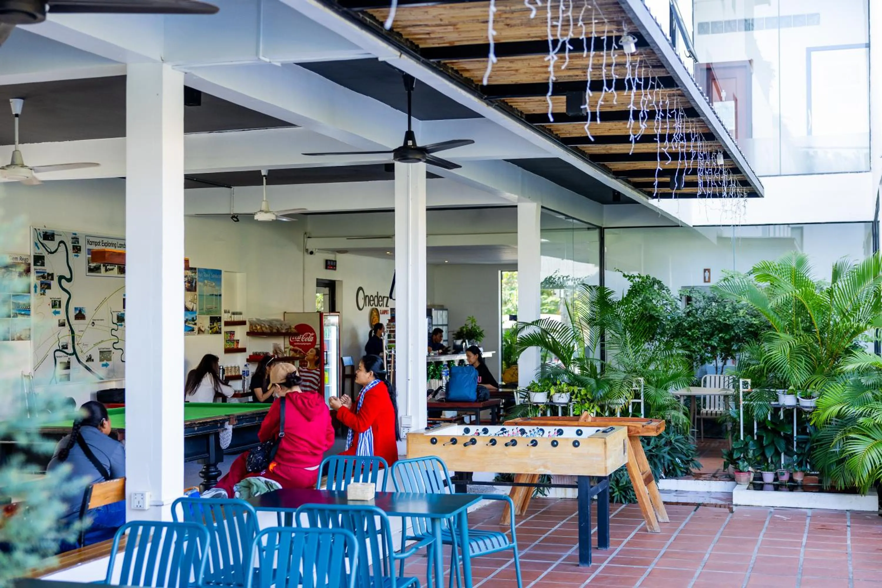 Lobby or reception in Onederz Kampot
