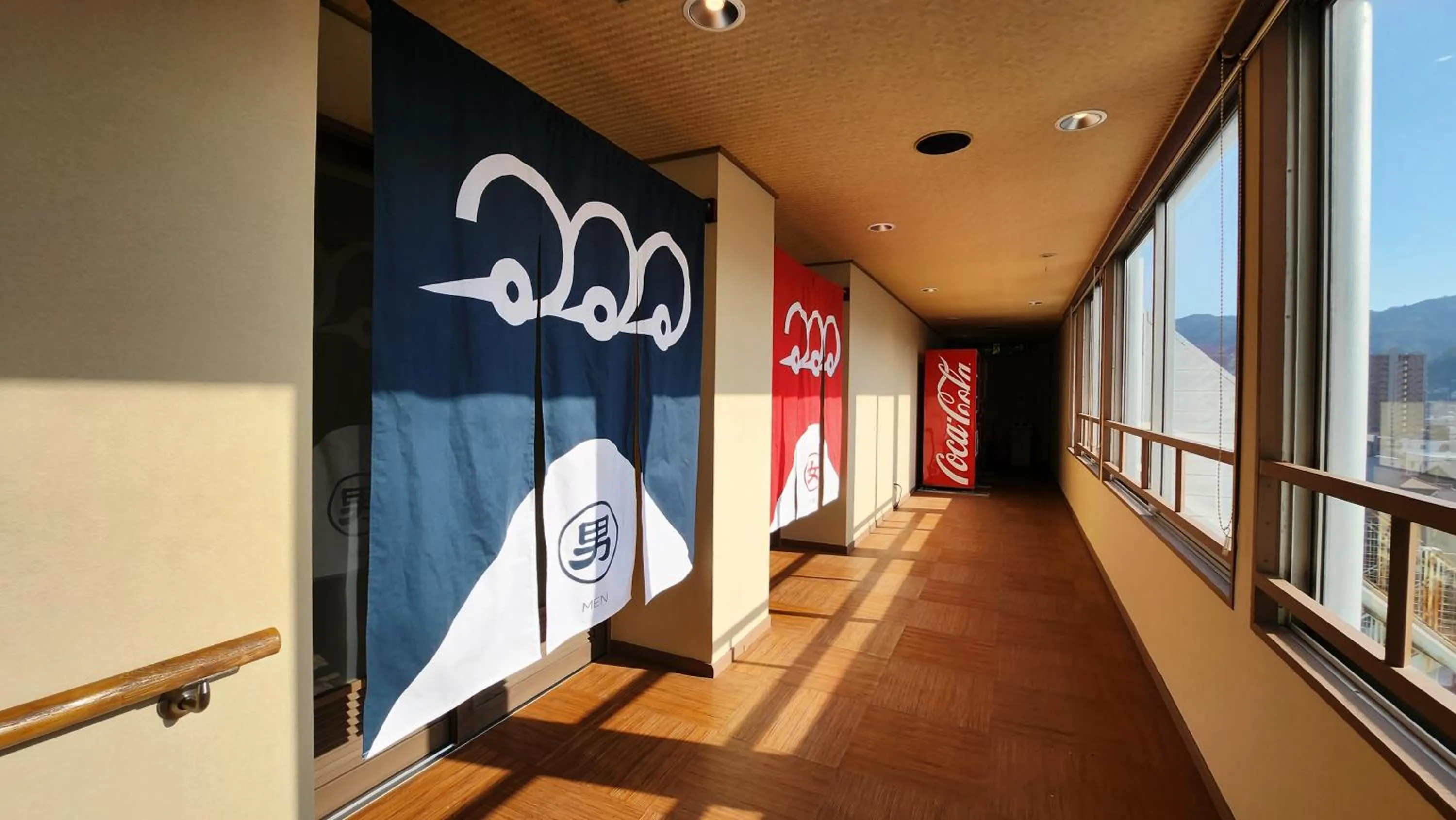 Hot Spring Bath in Hotel New Tsuruta