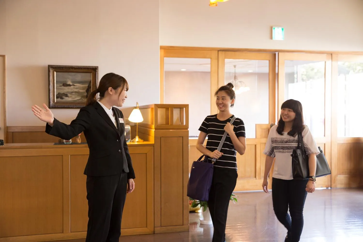 Lobby or reception in Hotel New Tsuruta