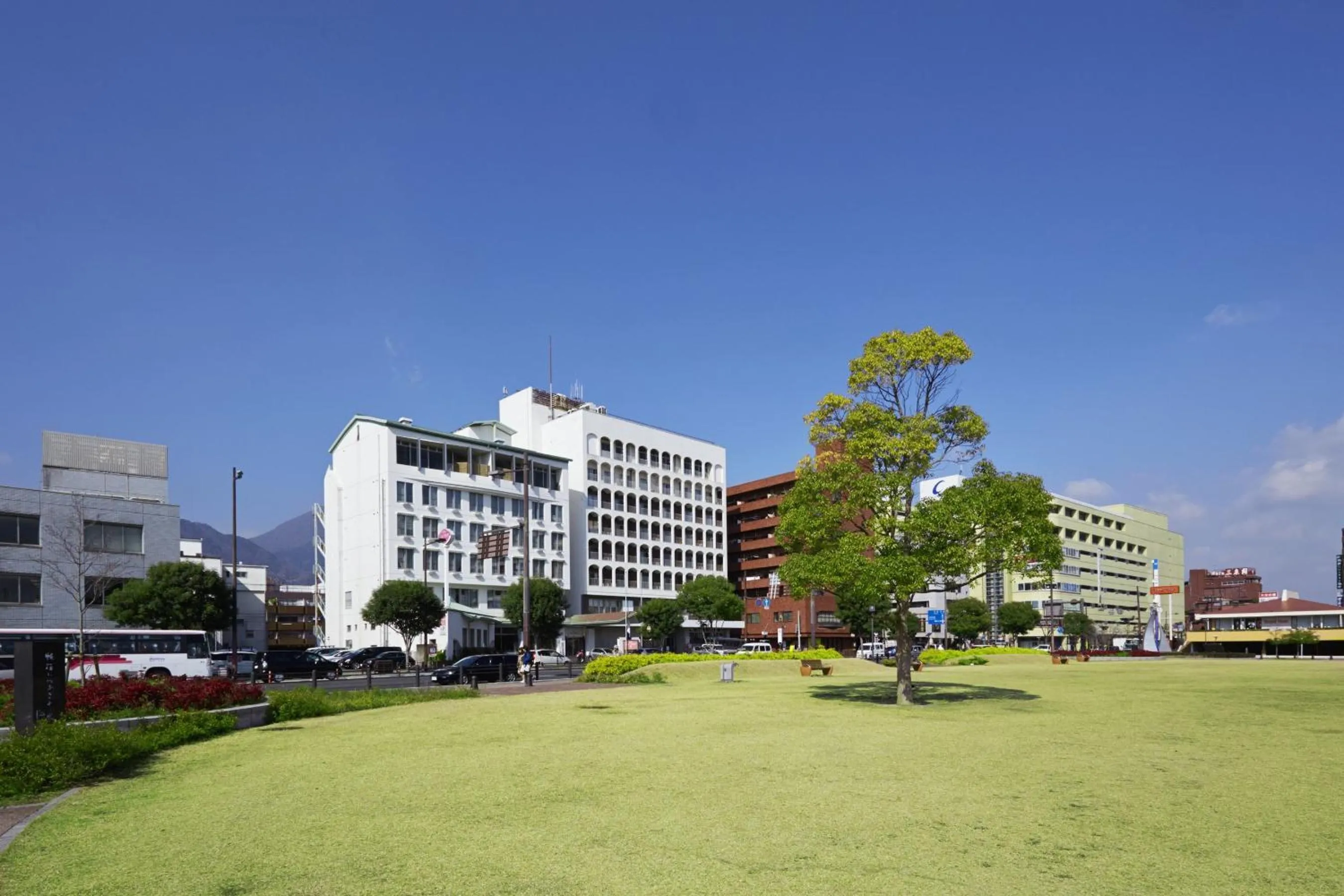 Bird's eye view in Hotel New Tsuruta