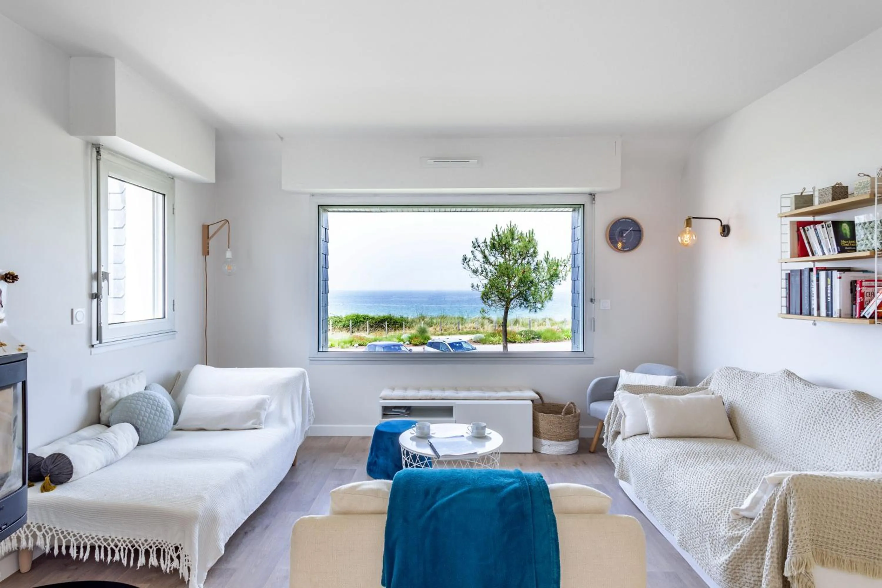 Living room in Villa Sterne - maison vue mer exceptionnelle - Fréhel