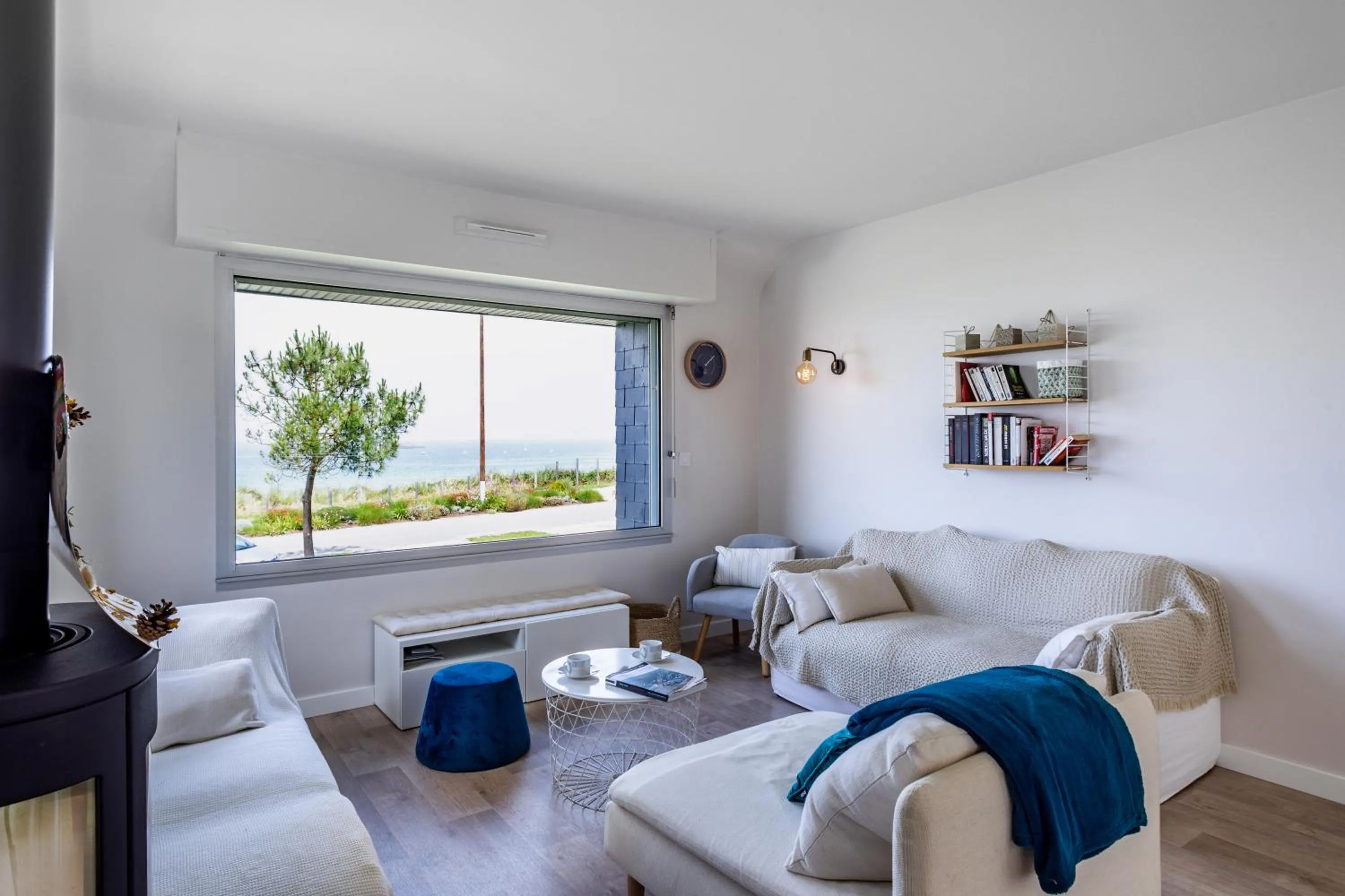 Living room in Villa Sterne - maison vue mer exceptionnelle - Fréhel