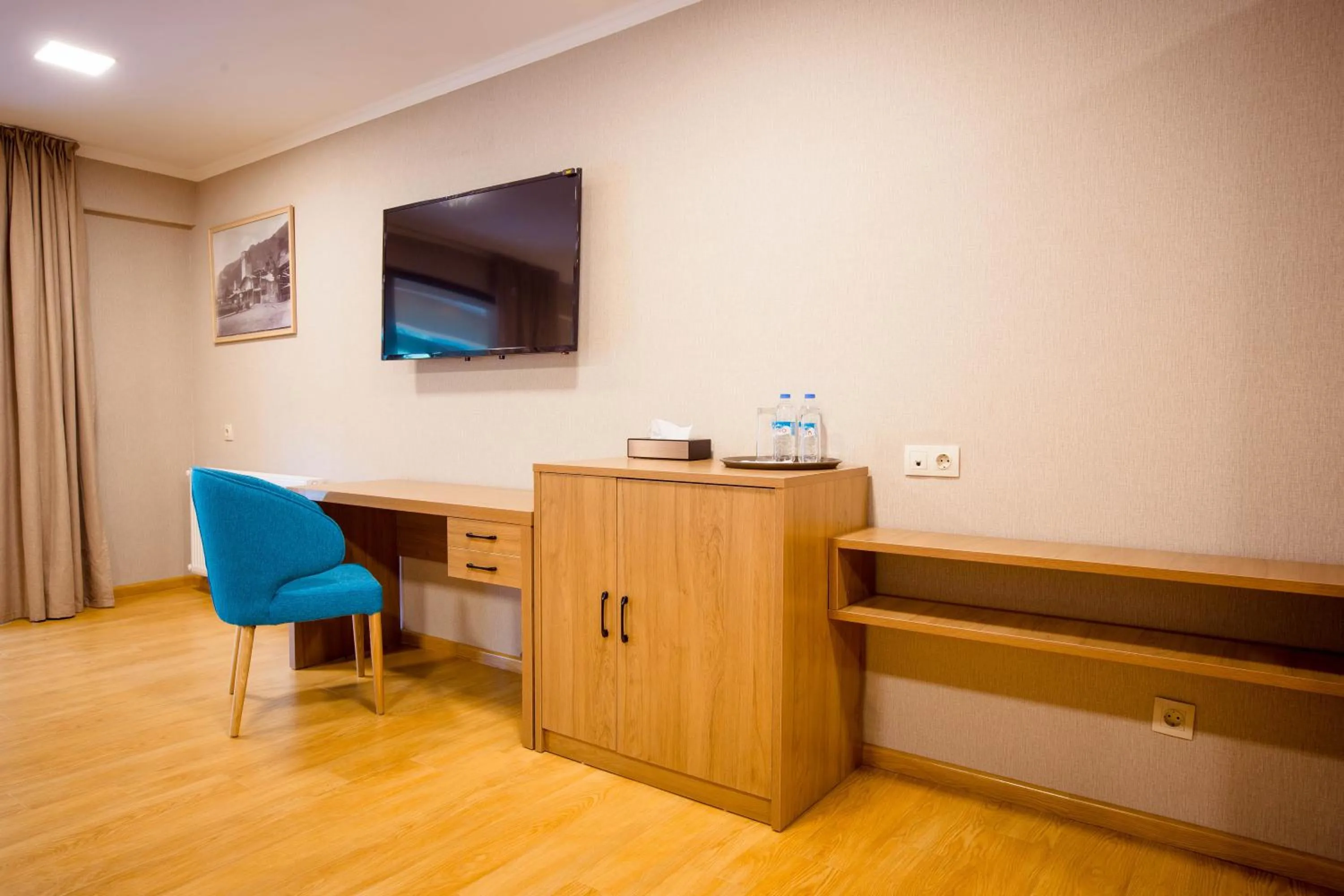 Living room in Gistola Hotel Mestia