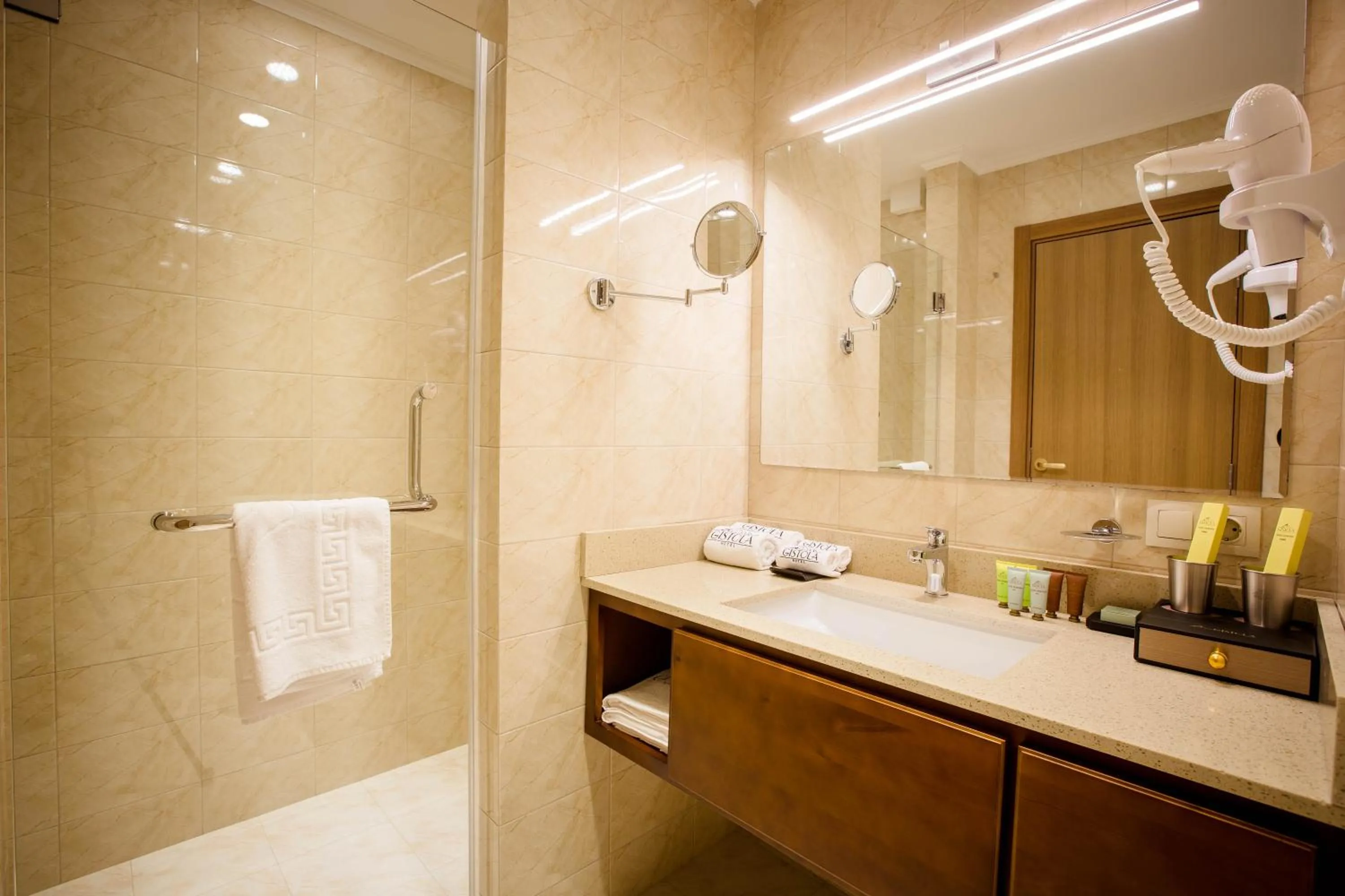 Bathroom in Gistola Hotel Mestia