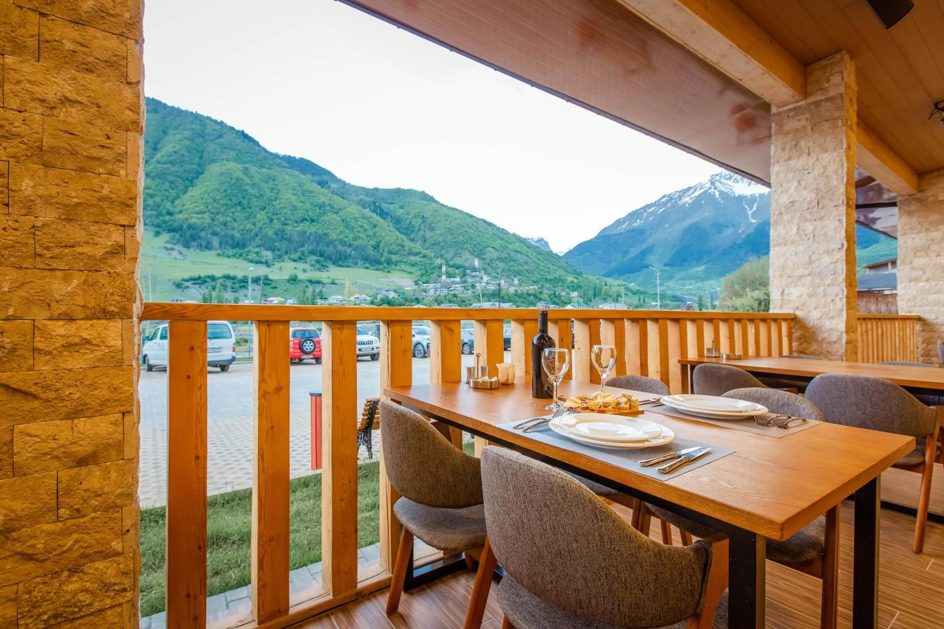 Restaurant/places to eat in Gistola Hotel Mestia