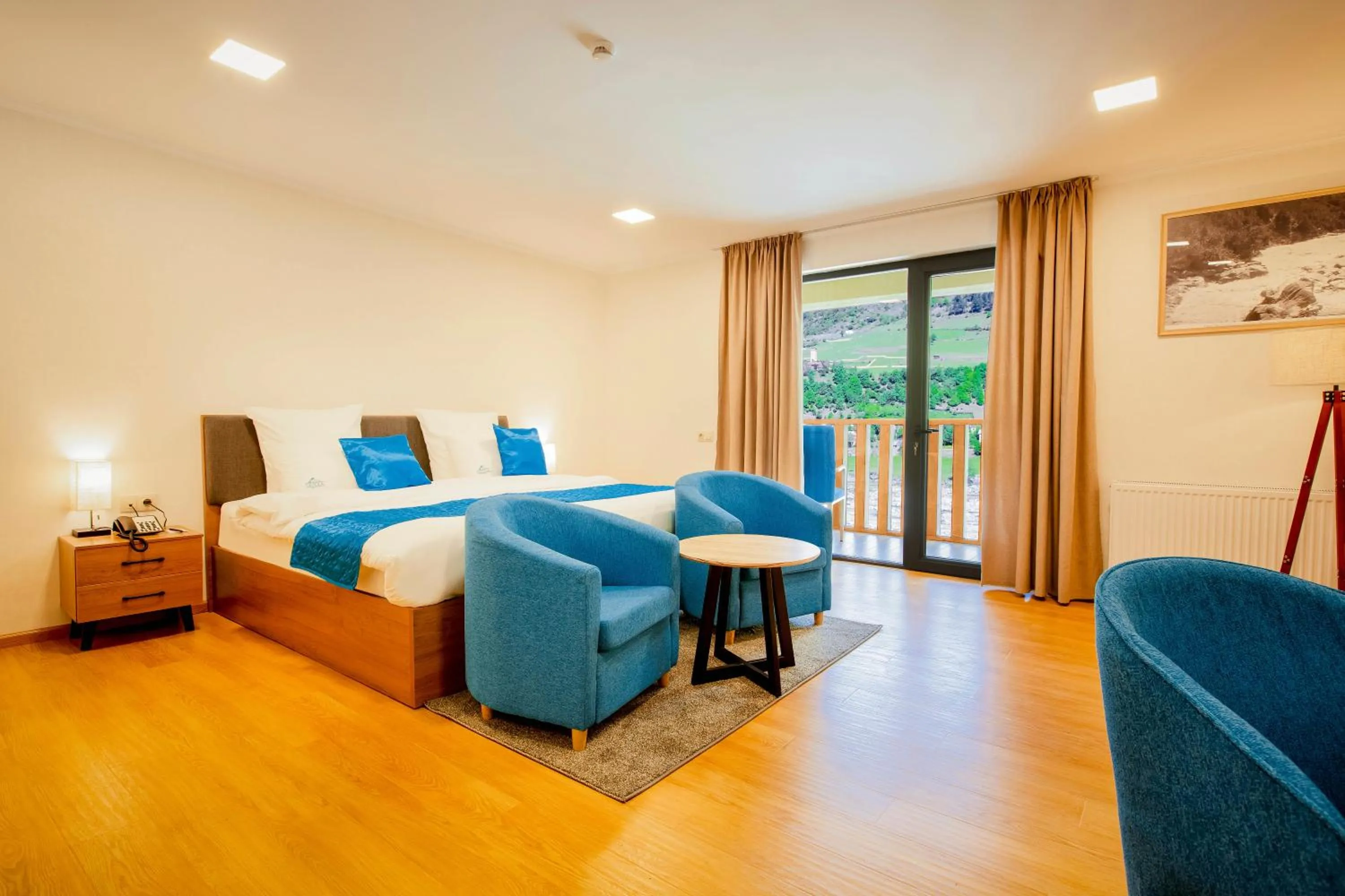 Bedroom, Bed in Gistola Hotel Mestia