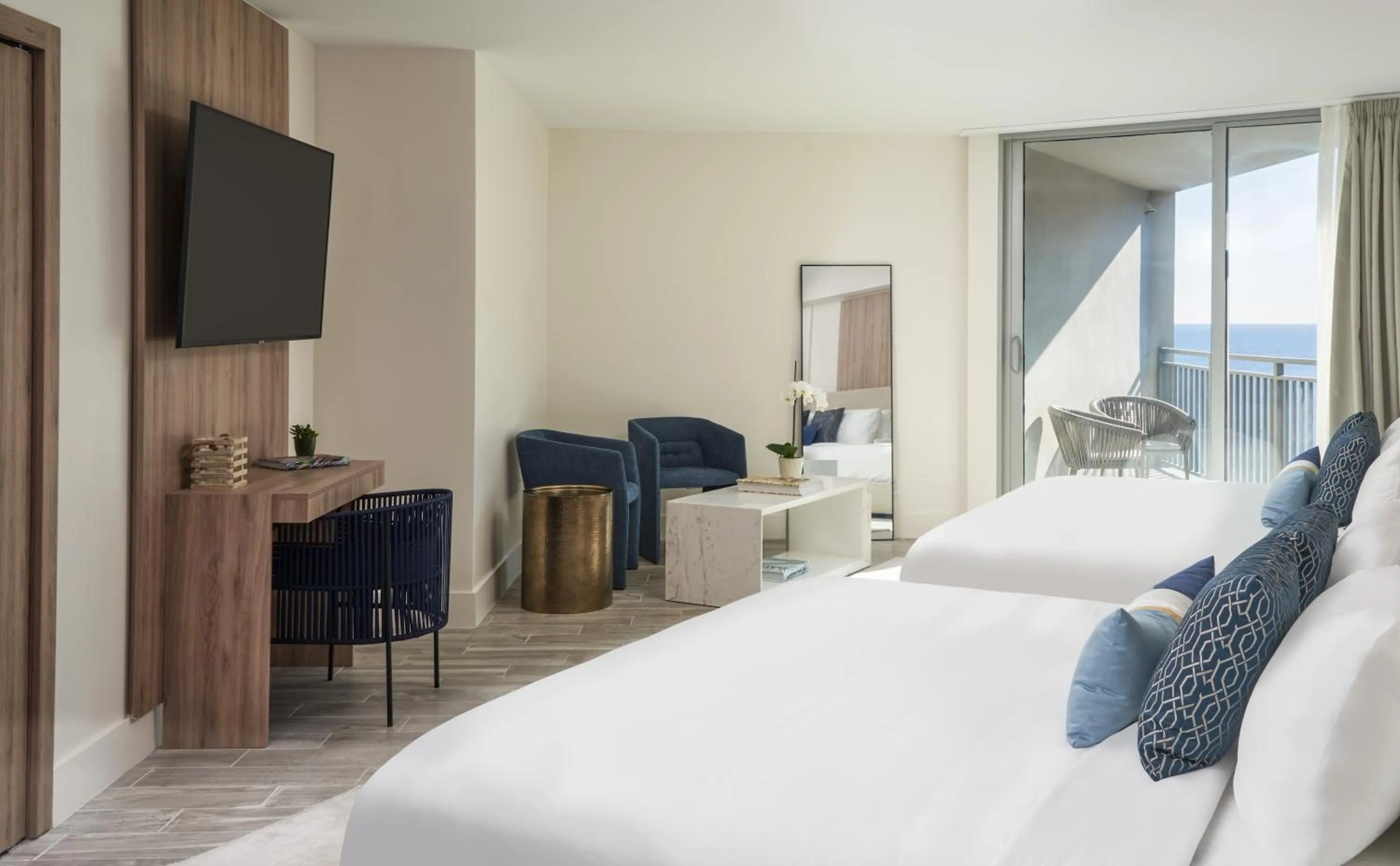 Bed in Hillsboro Beach Resort by Kasa