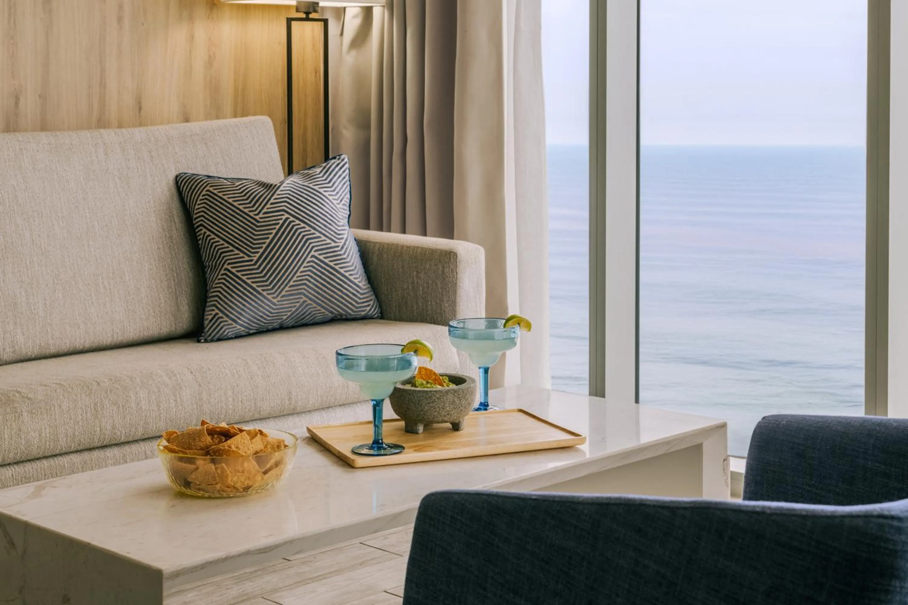 Living room in Hillsboro Beach Resort by Kasa