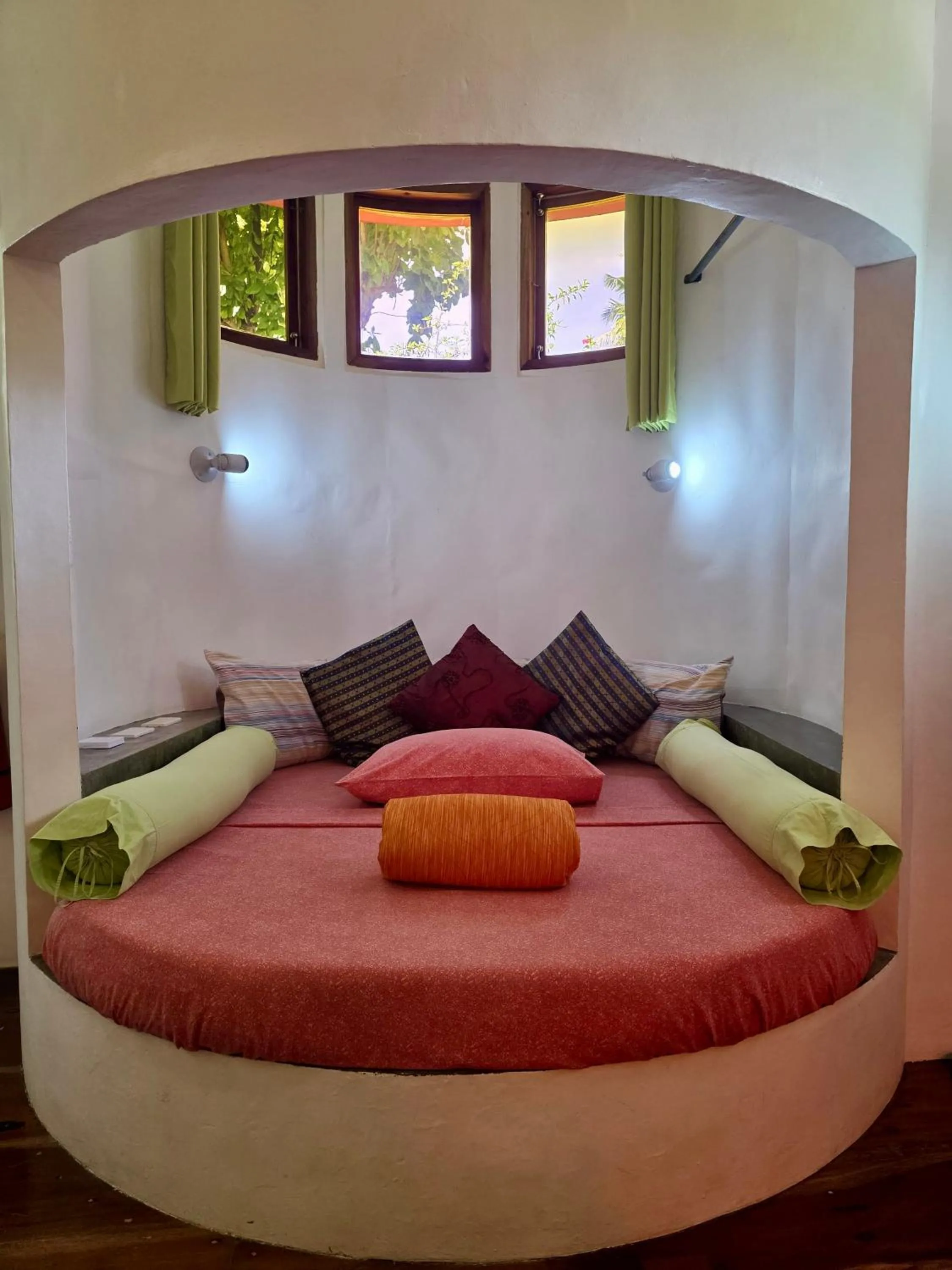 Bed in SomeWhere Else Boutique Resort