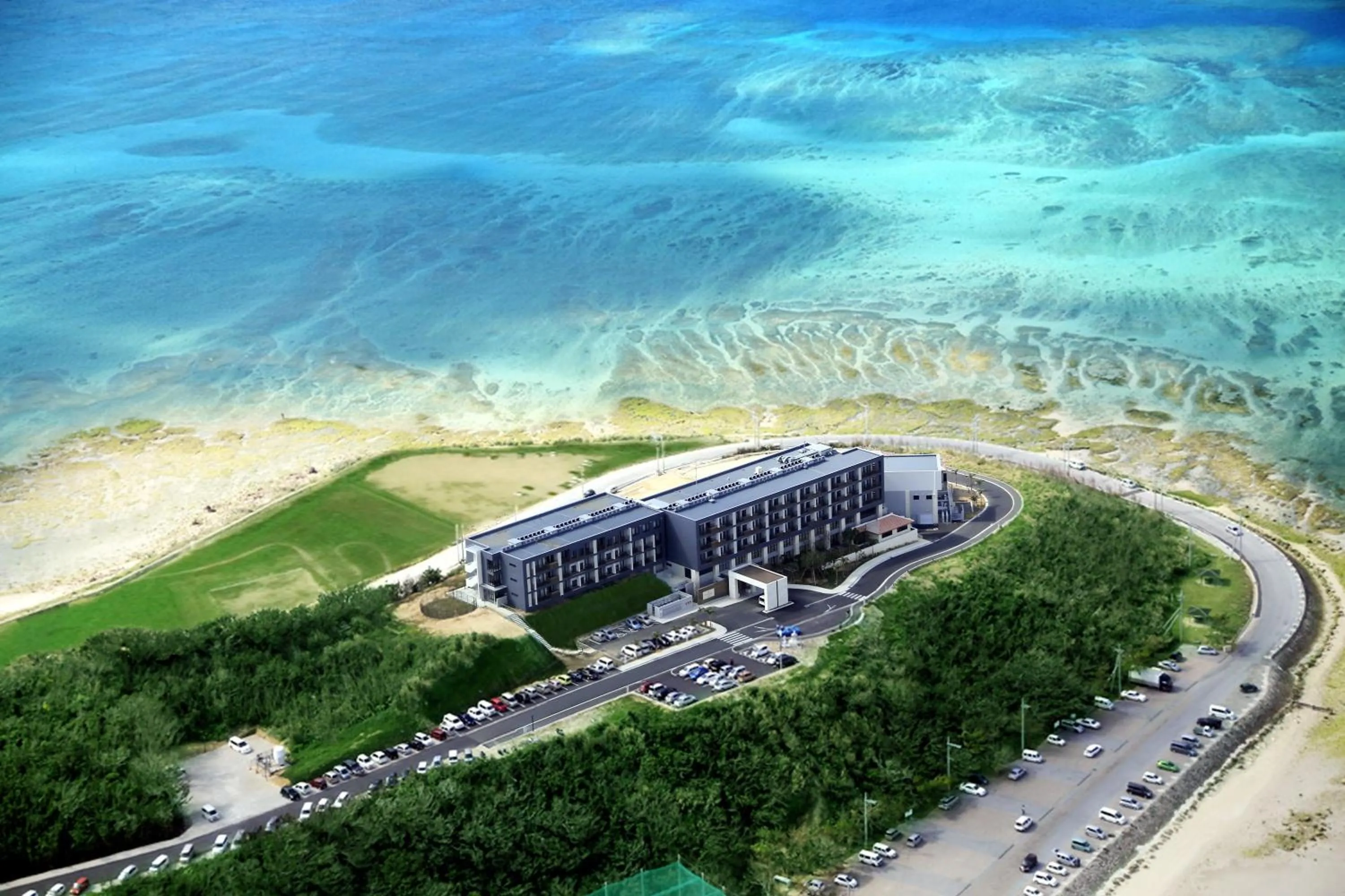 Bird's eye view in Senagajima Island Resort & Spa