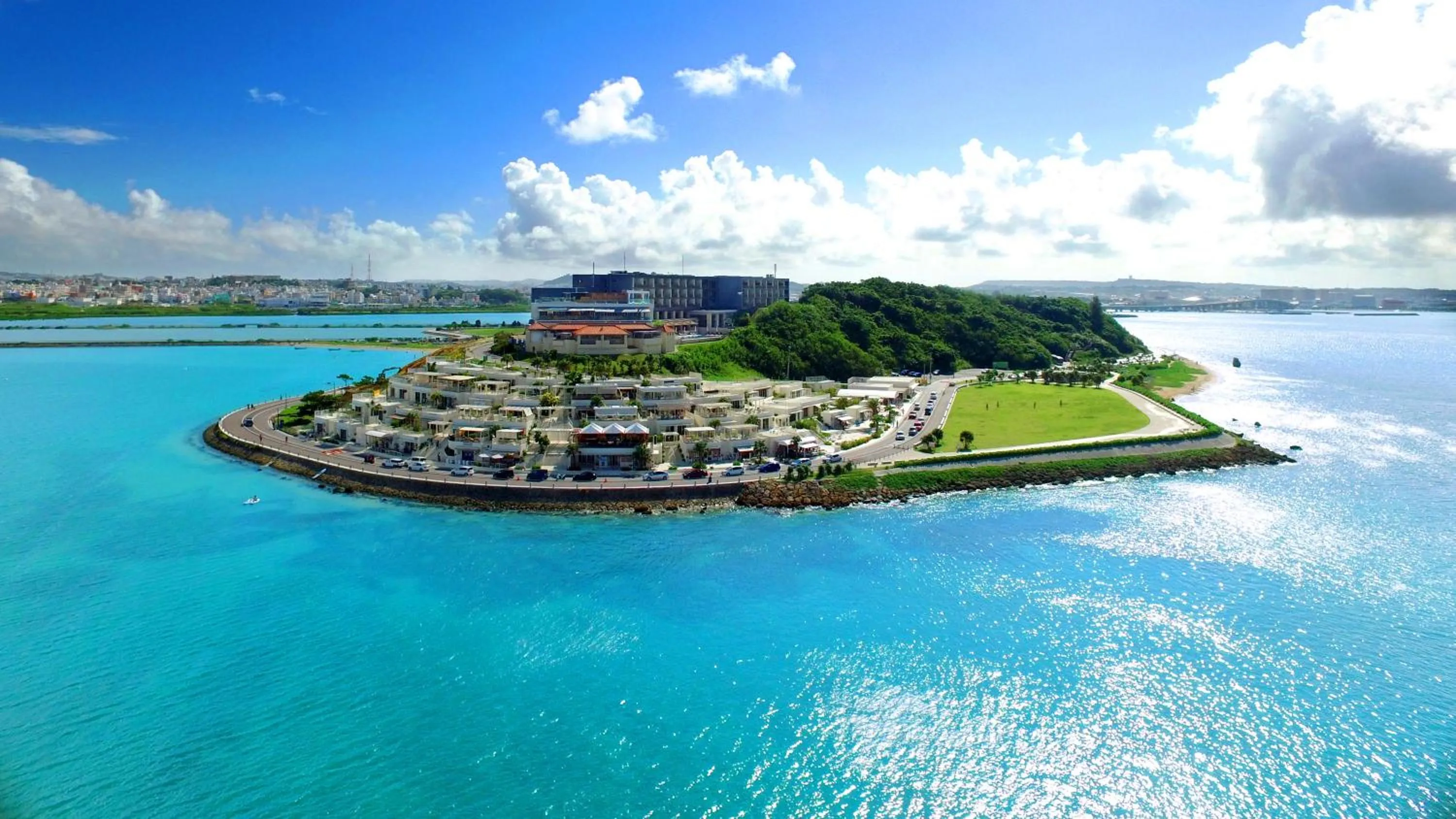 Bird's eye view in Senagajima Island Resort & Spa