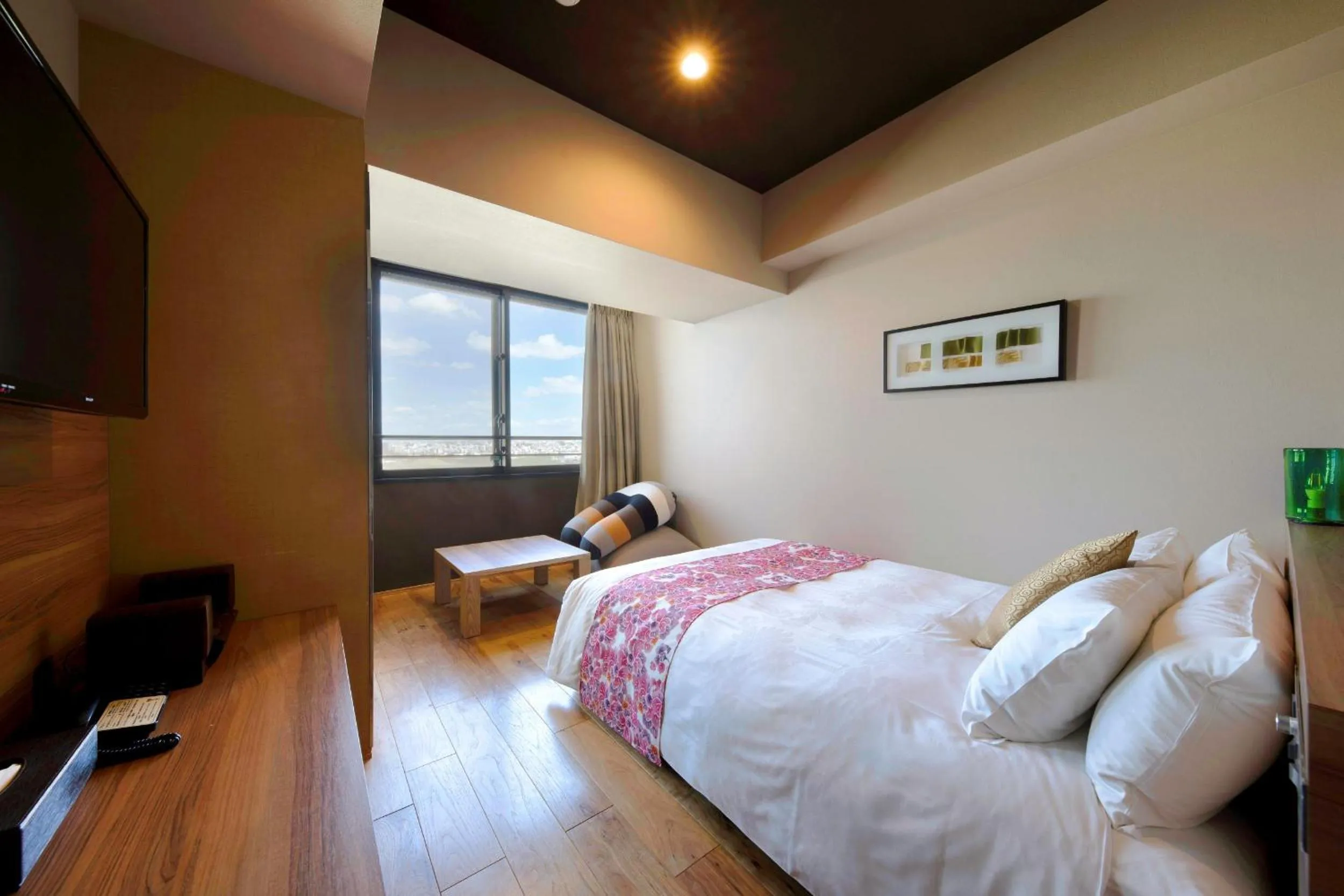 Bed in Senagajima Island Resort & Spa